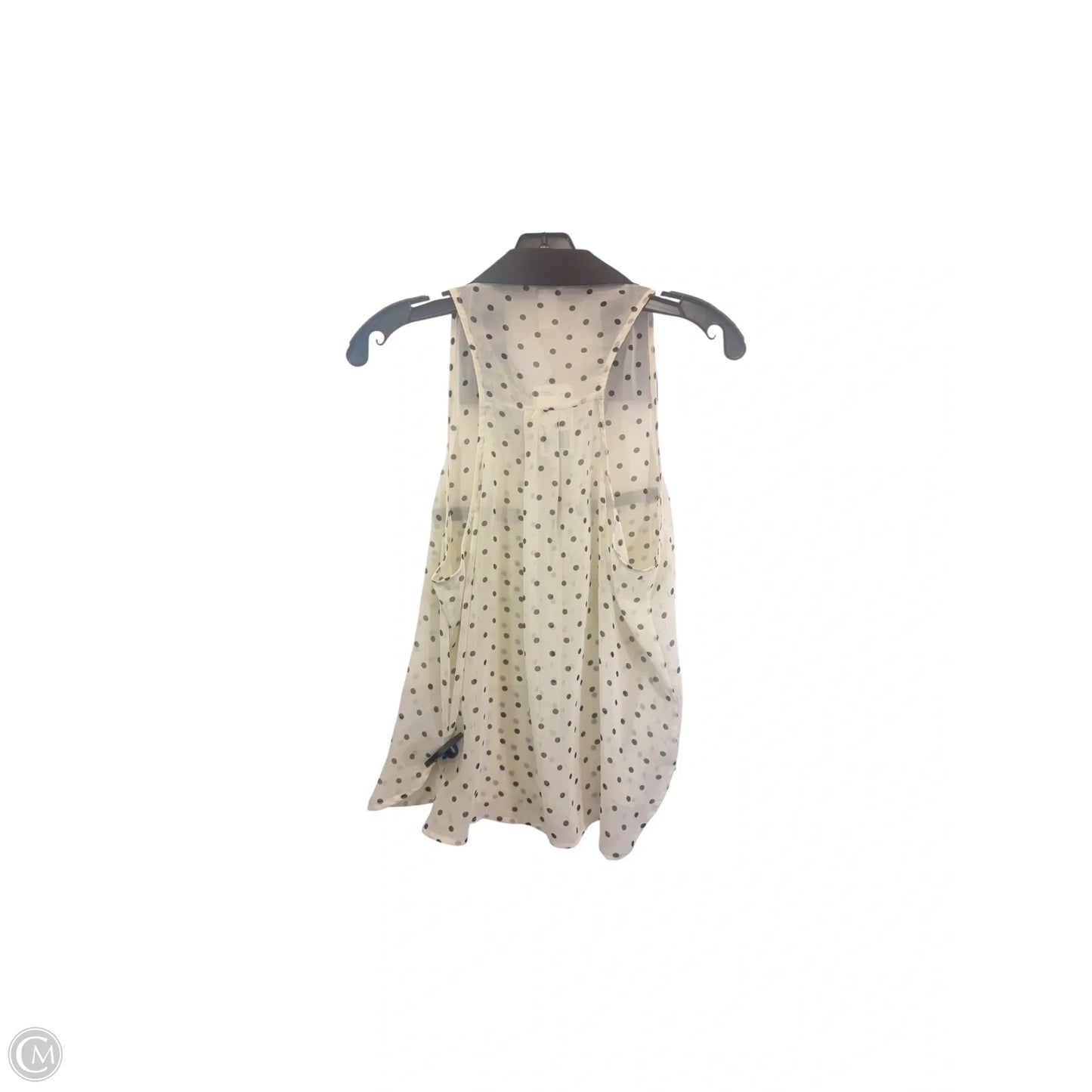 Top Long Sleeve By Forever 21 In Black & Tan, Size: M
