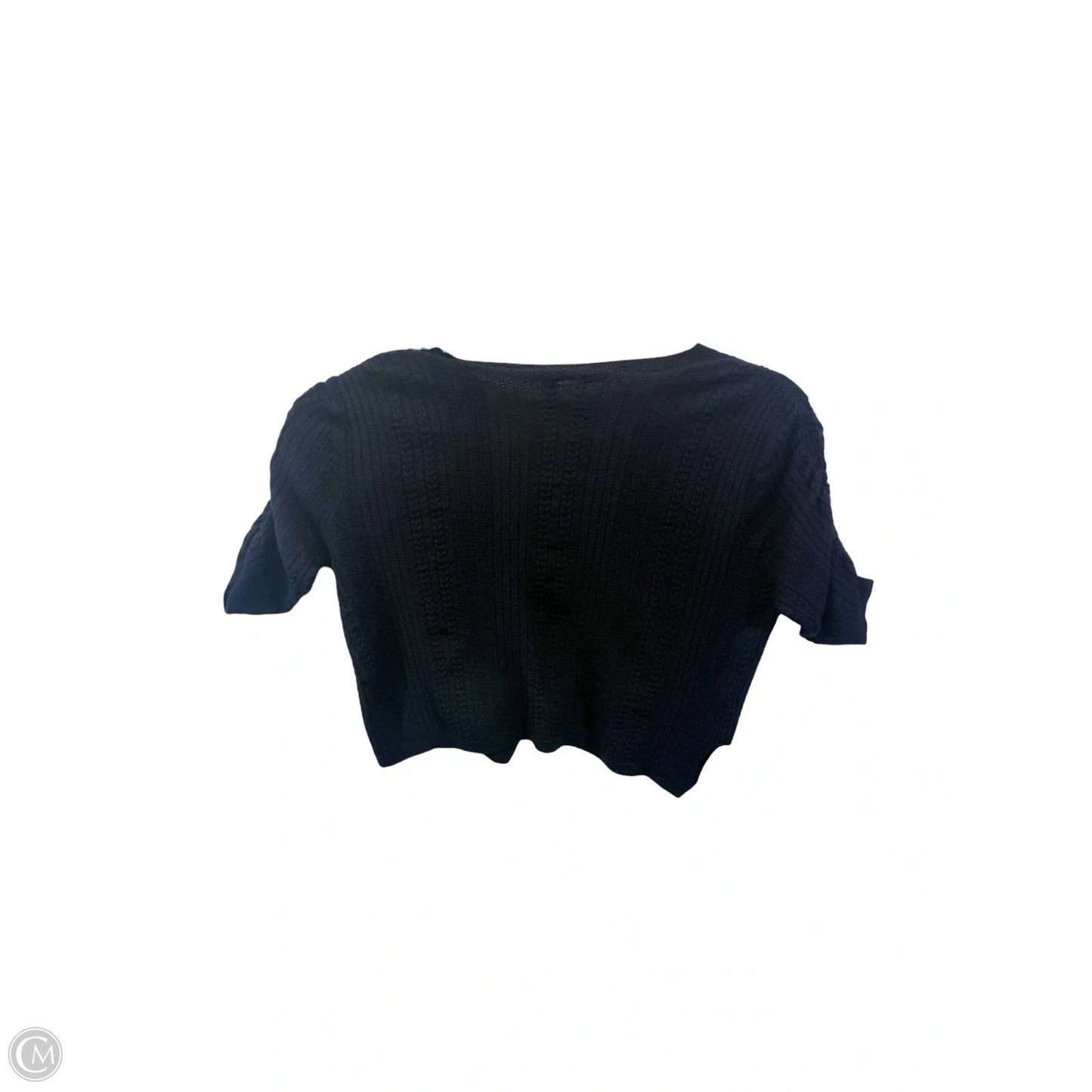 Sweater Cardigan Luxury Designer By Miu Miu In Navy, Size: Xs
