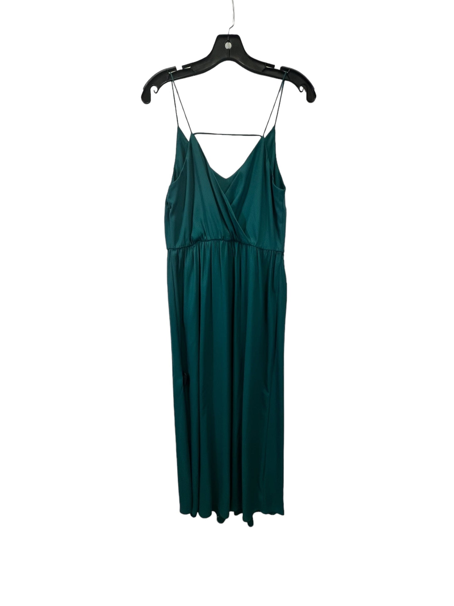 Green Dress Casual Maxi Loft, Size Petite M