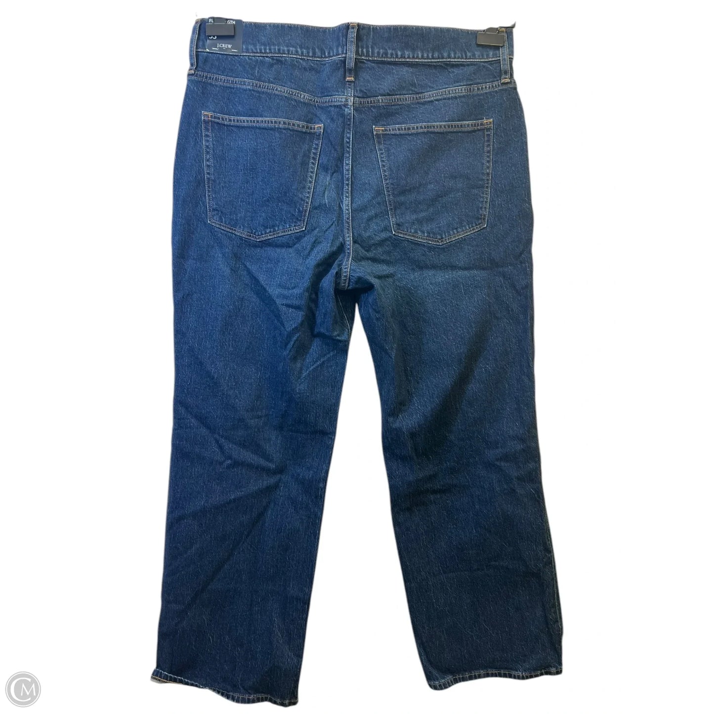 Jeans Wide Leg By J. Crew In Blue Denim, Size: 10