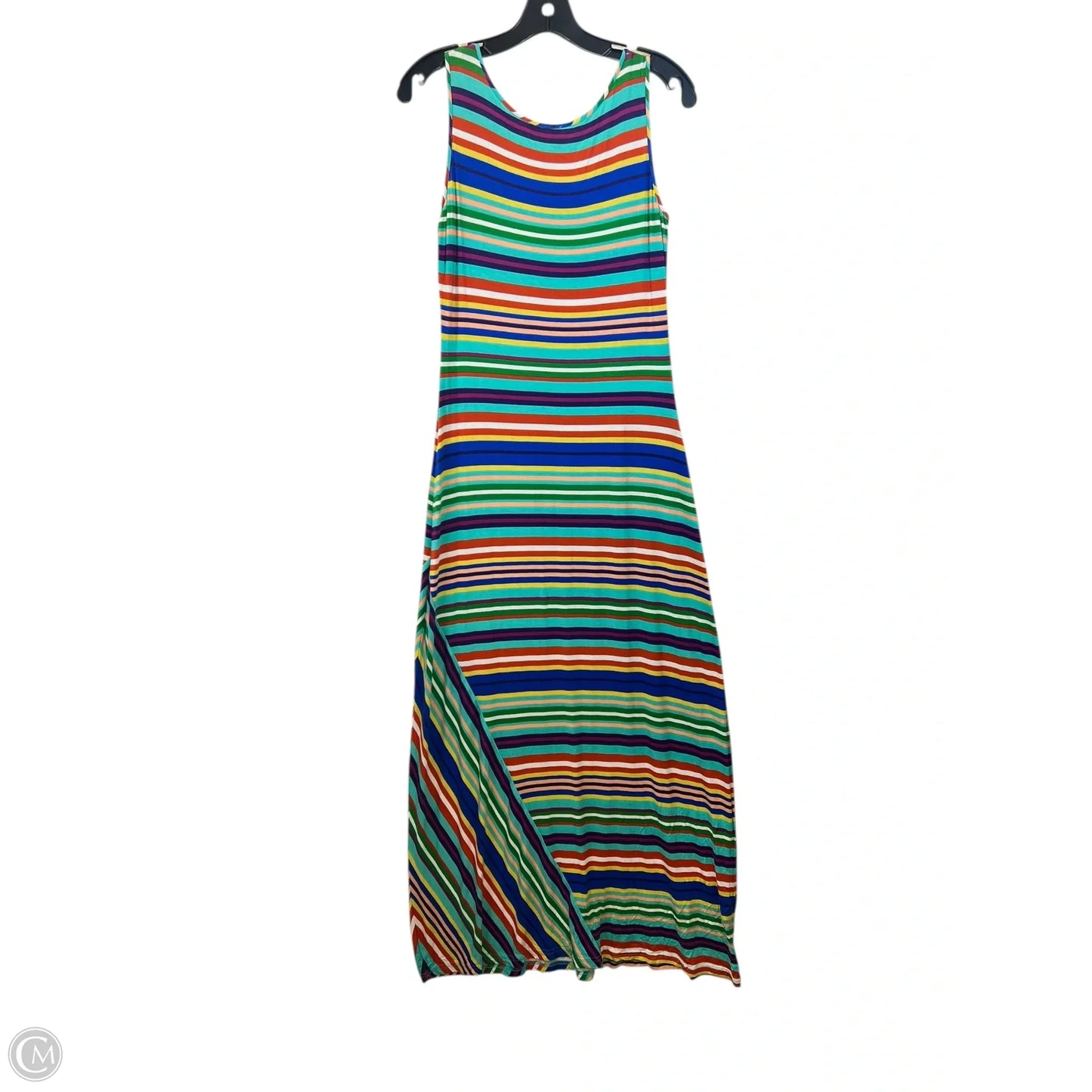 Dress Casual Maxi By Calvin Klein In Multi-colored, Size: S