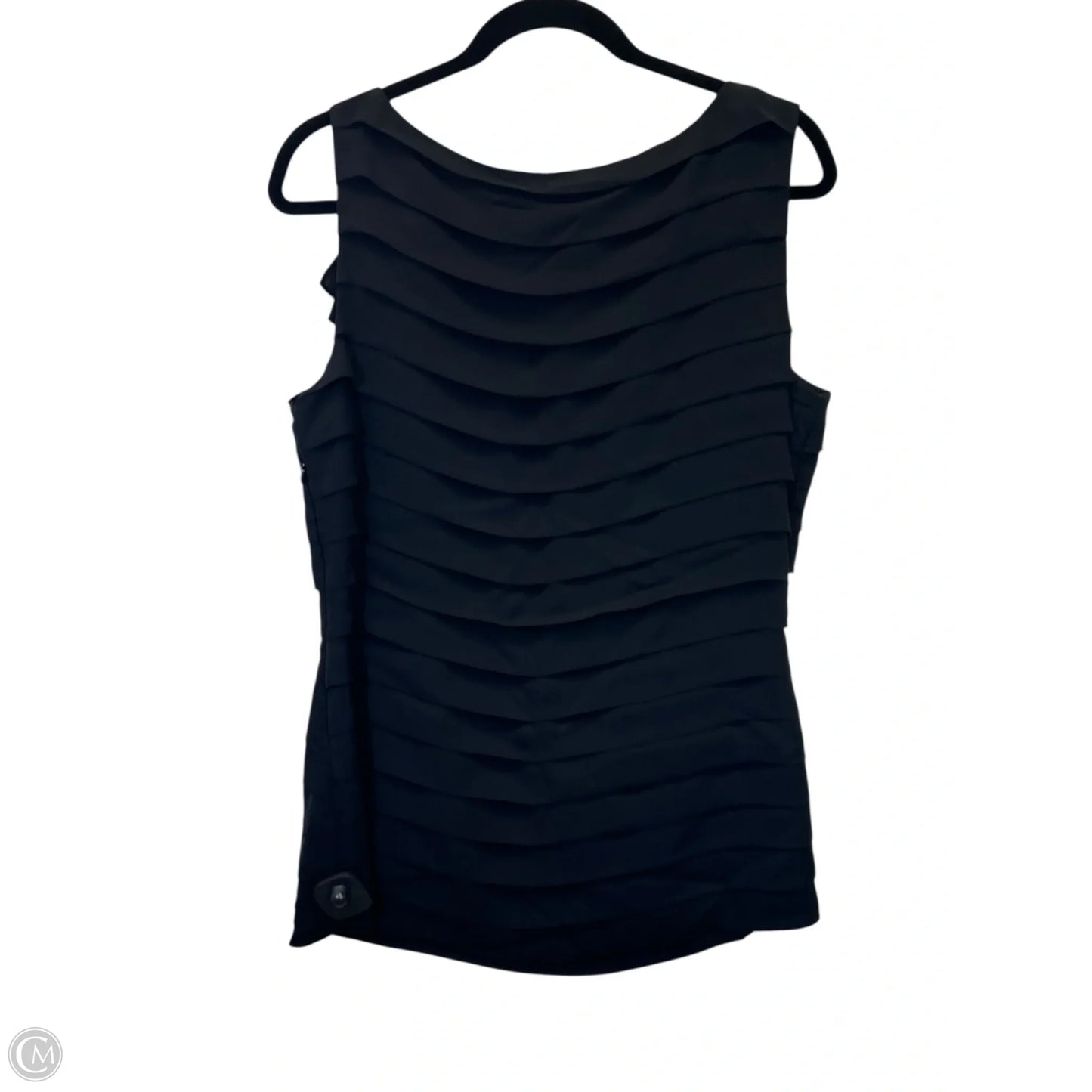 Top Sleeveless Designer By Tory Burch In Black, Size: 12