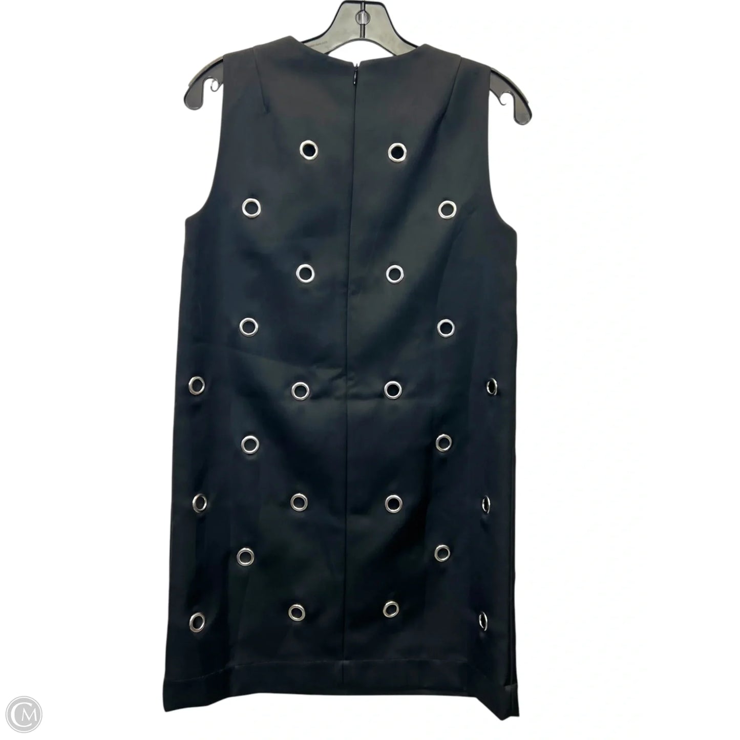 Dress Casual Midi By French Connection In Black & Silver, Size: S
