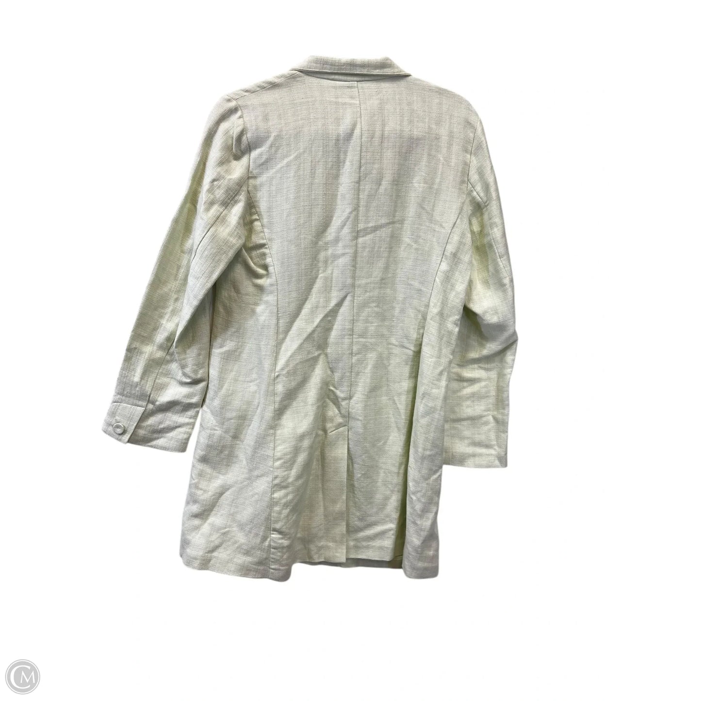 Coat Designer By Eileen Fisher In Green, Size: Xs