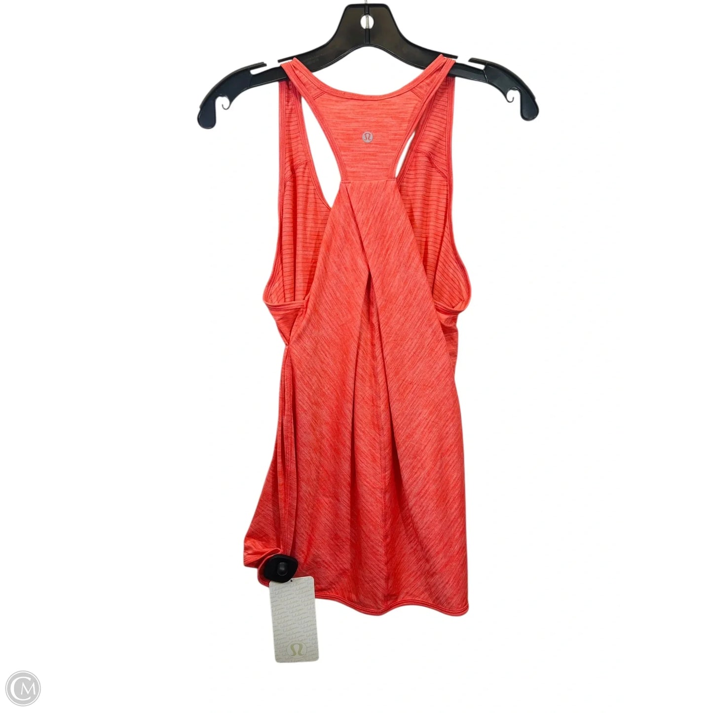 Athletic Tank Top By Lululemon In Orange, Size: 6