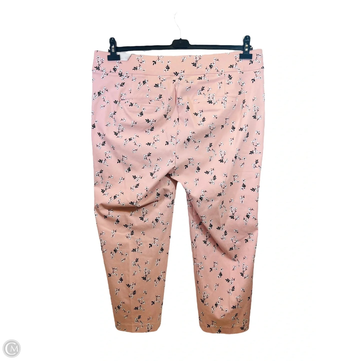 Pants Cropped By Lane Bryant In Pink, Size: 22