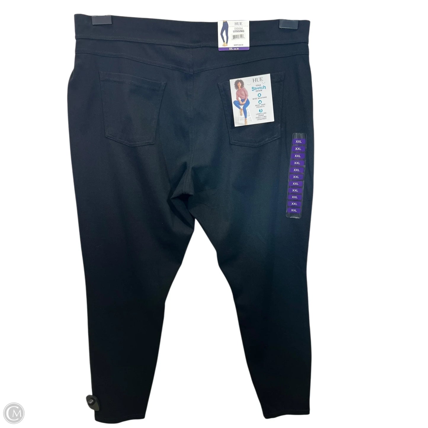 Pants Leggings By Hue In Black, Size: Xxl