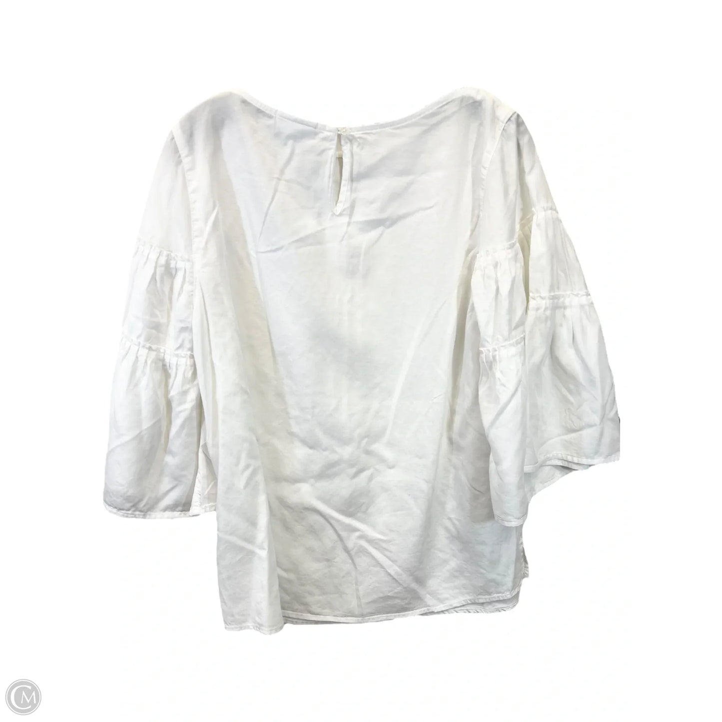 Top 3/4 Sleeve By J. Jill In White, Size: M