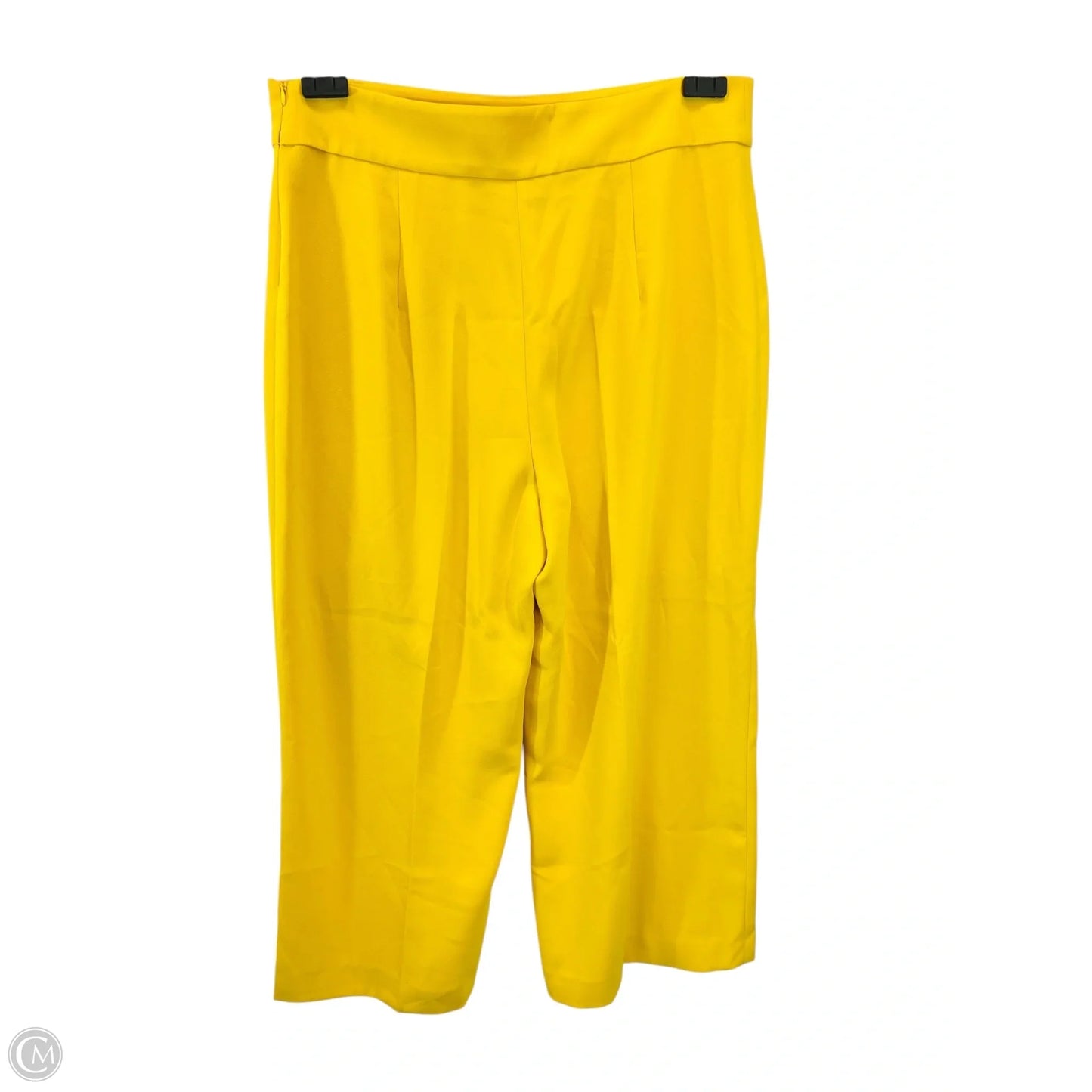 Pants Wide Leg By Zara In Yellow, Size: Xxl