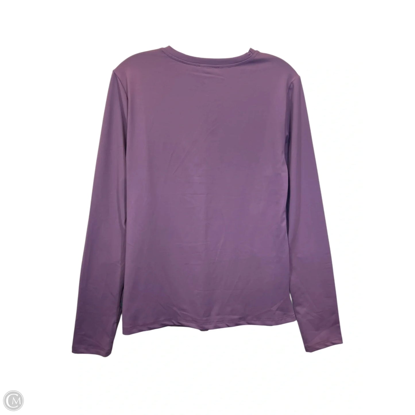 Top Long Sleeve Basic By White Birch In Purple, Size: Xl