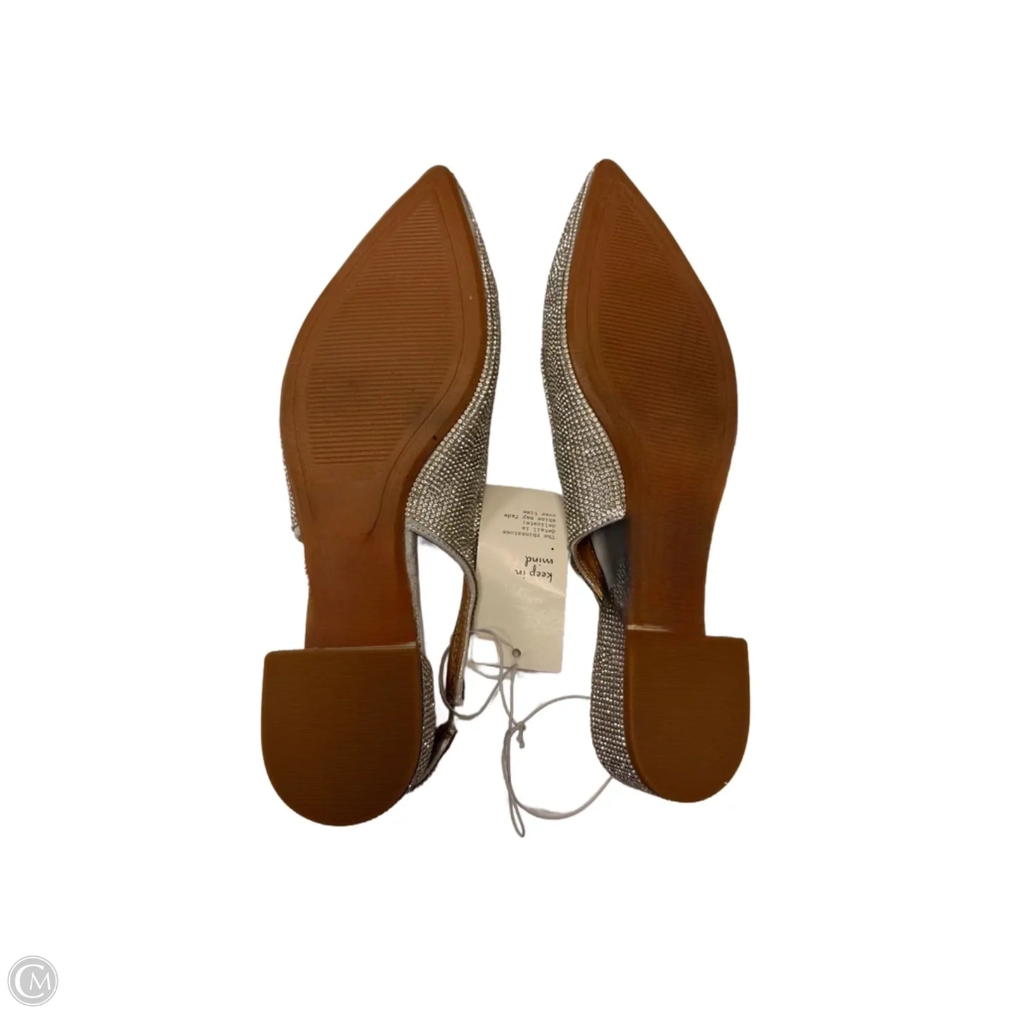 Shoes Heels Block By A New Day In Silver, Size: 8