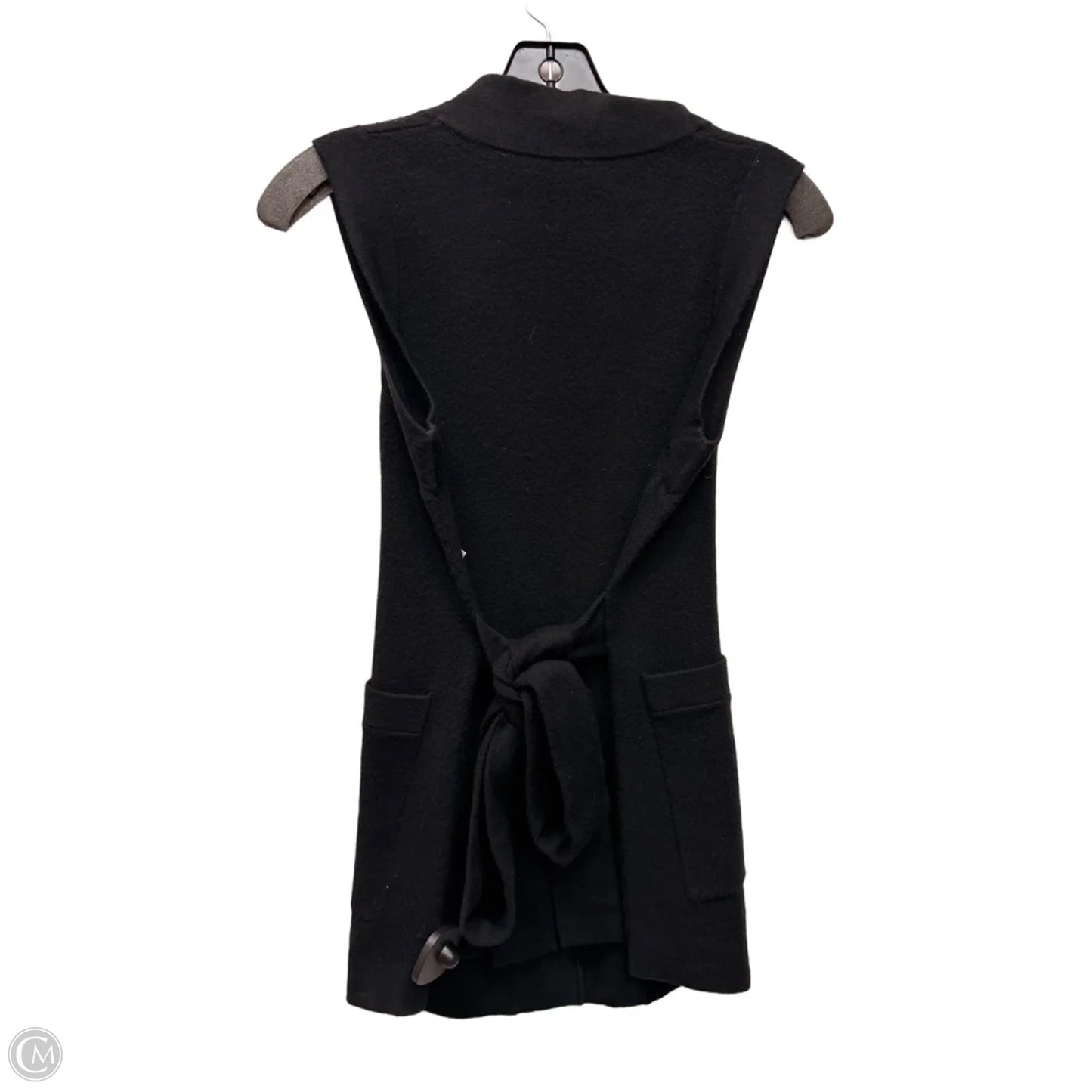 Vest Sweater By Anthropologie In Black, Size: Xs