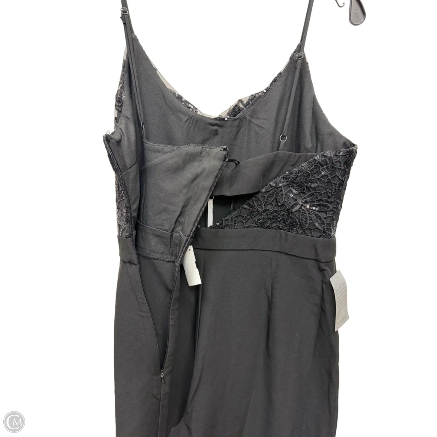 Jumpsuit Designer By Harlyn In Black, Size: Xl