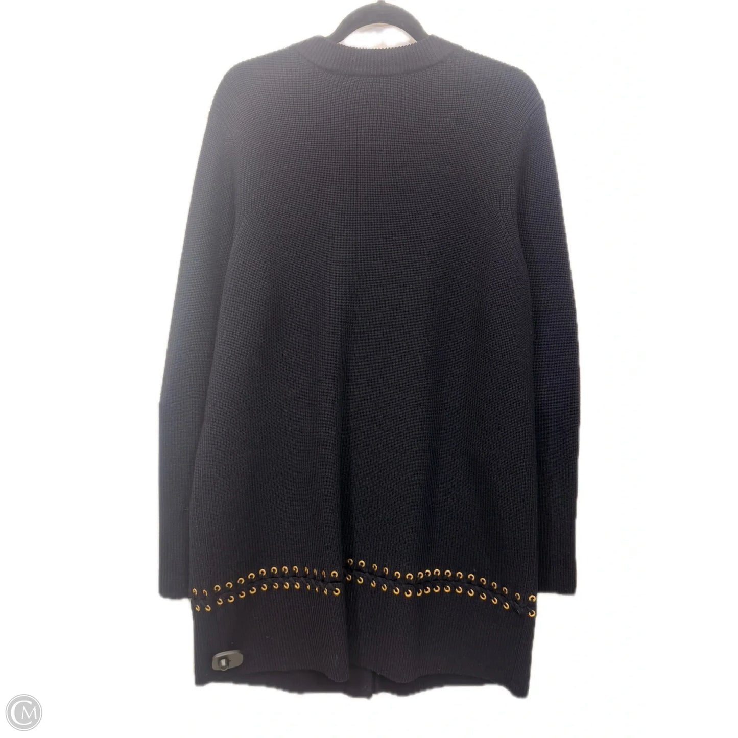 Sweater Cardigan Designer By Tory Burch In Navy, Size: Xl