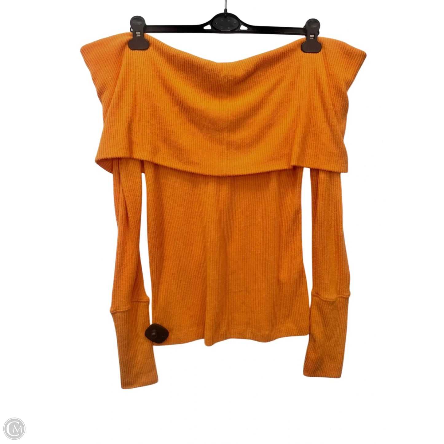 Sweater By Free People In Orange, Size: Xl