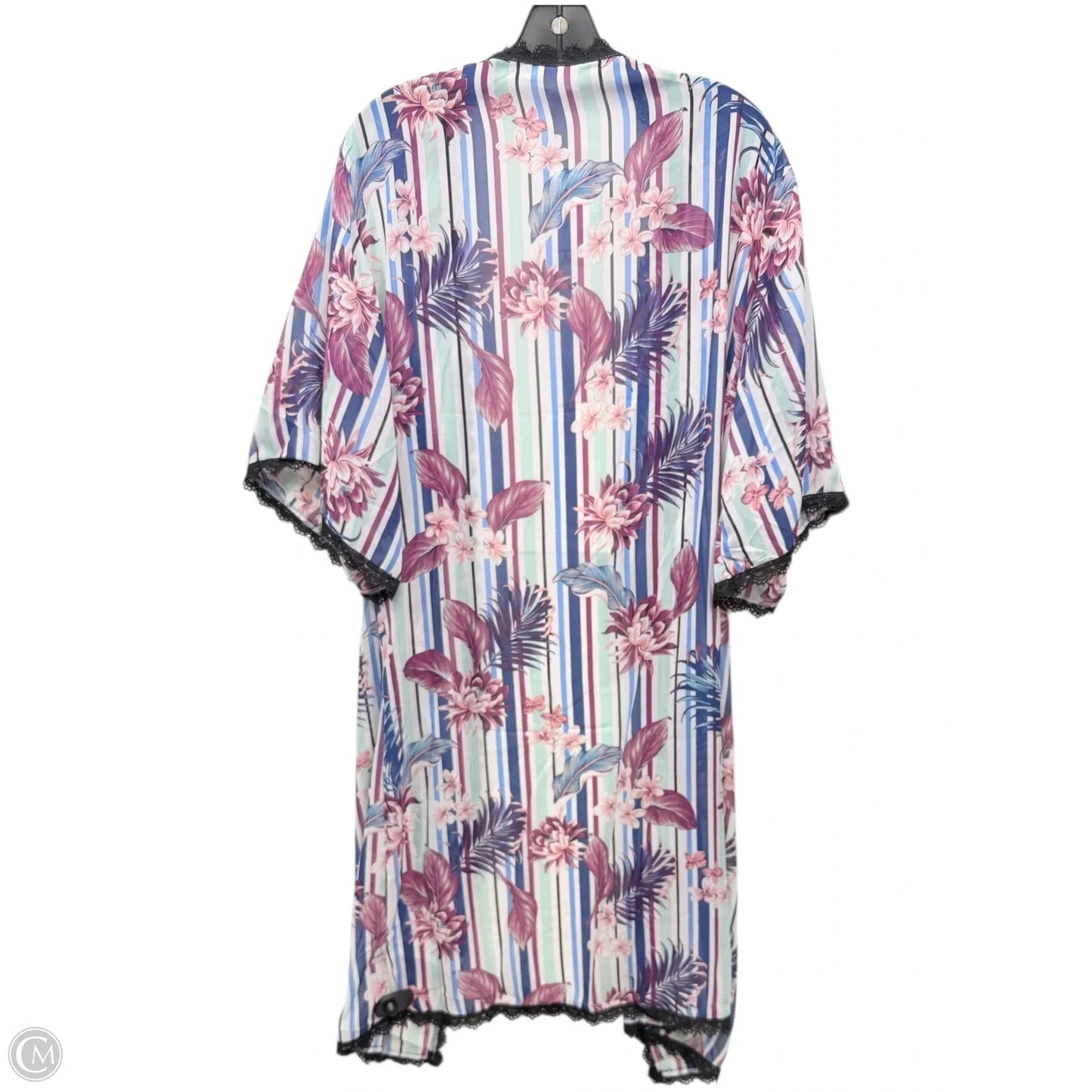 Swimwear Cover-up By Lularoe In Floral Print, Size: S