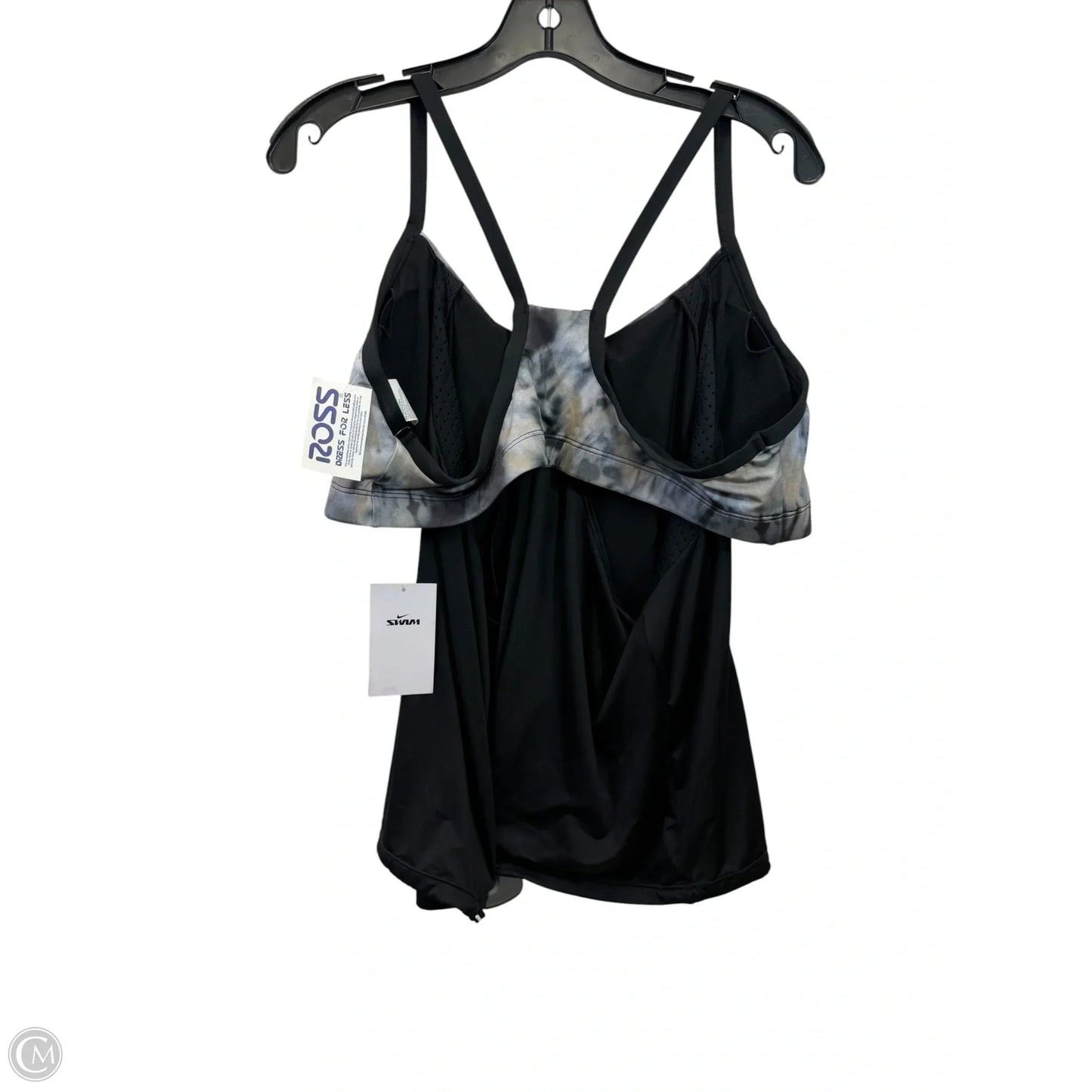 Swimsuit Top By Nike In Black, Size: 1x