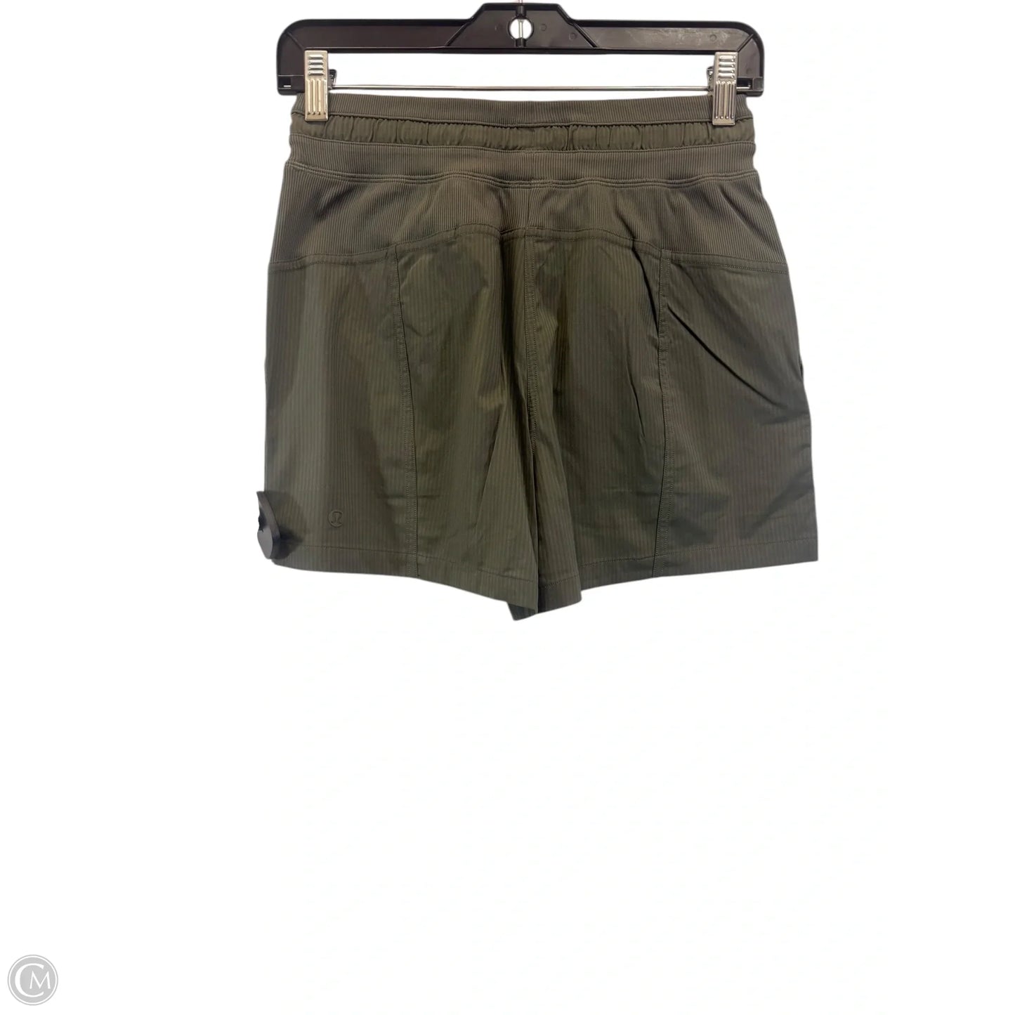Athletic Shorts By Lululemon In Green, Size: 4