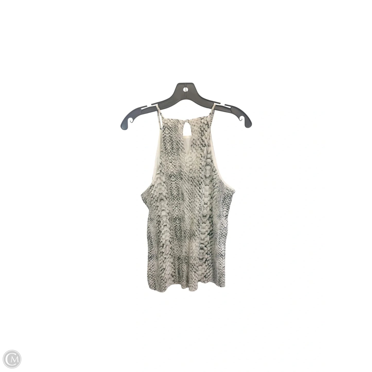 Top Sleeveless By Allison Joy In Snakeskin Print, Size: S