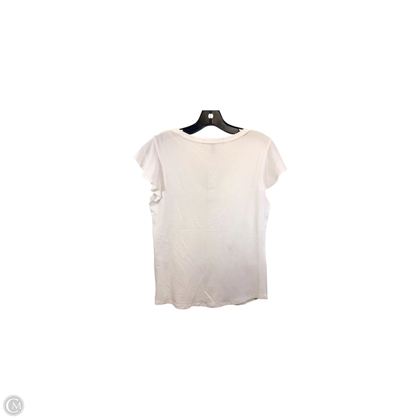 Top Short Sleeve By White House Black Market In White, Size: Xs