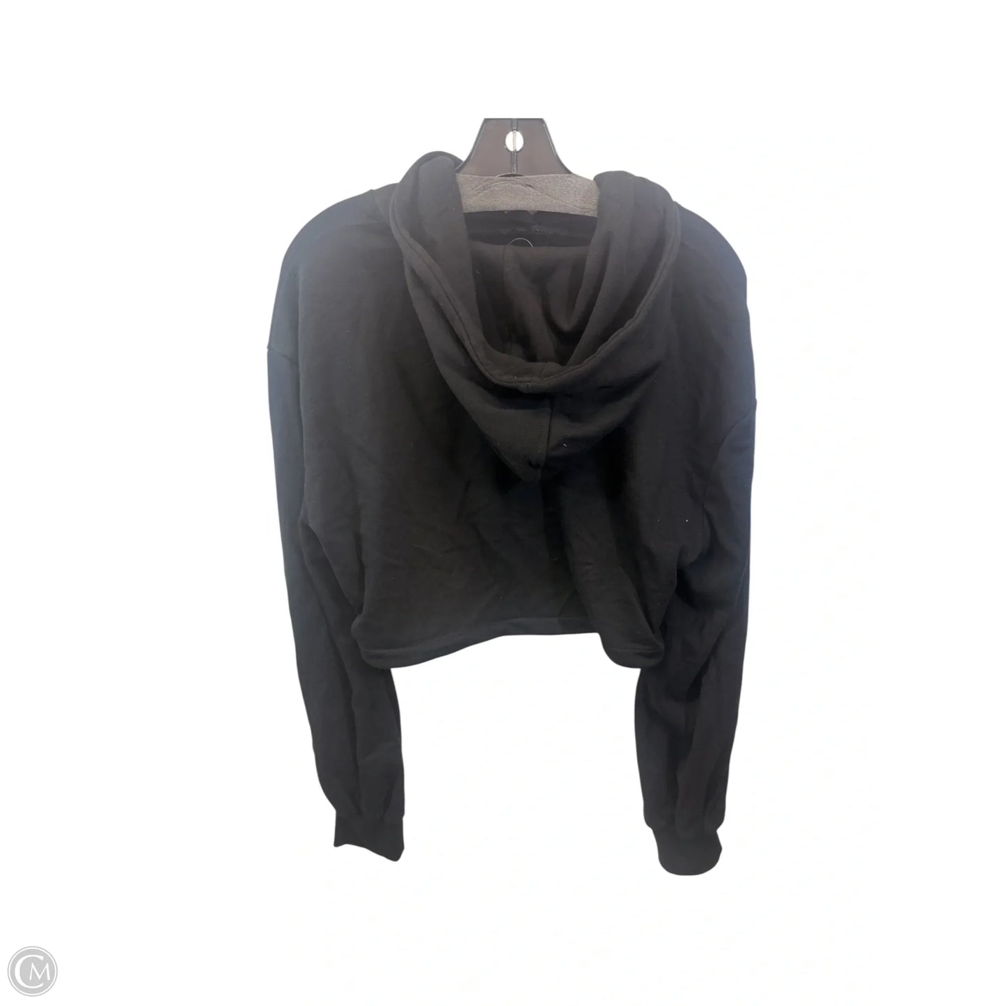 Athletic Top Long Sleeve Hoodie By Fashion Nova In Black, Size: 1x