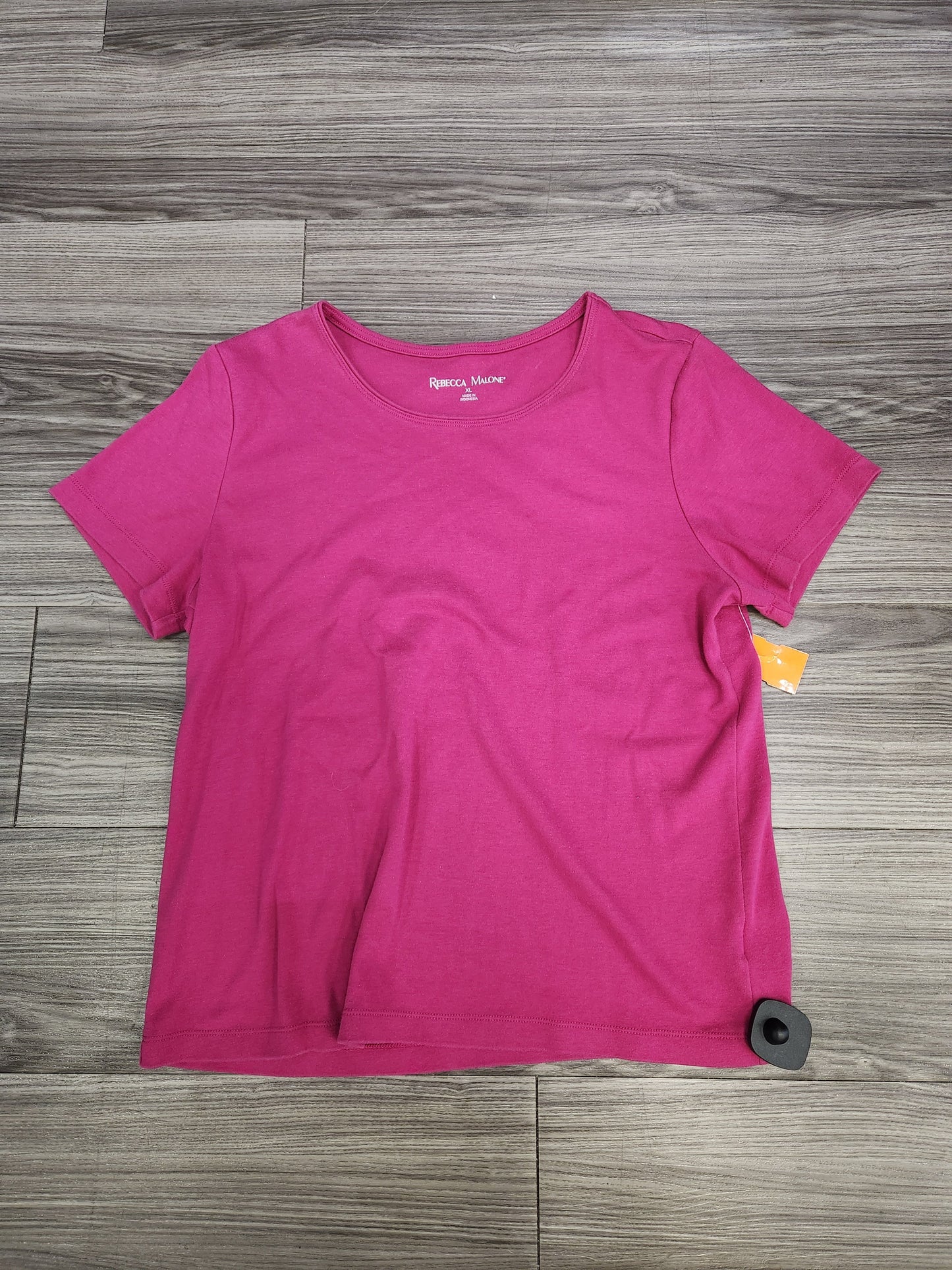 Top Short Sleeve By Rebecca Malone Size: Xl