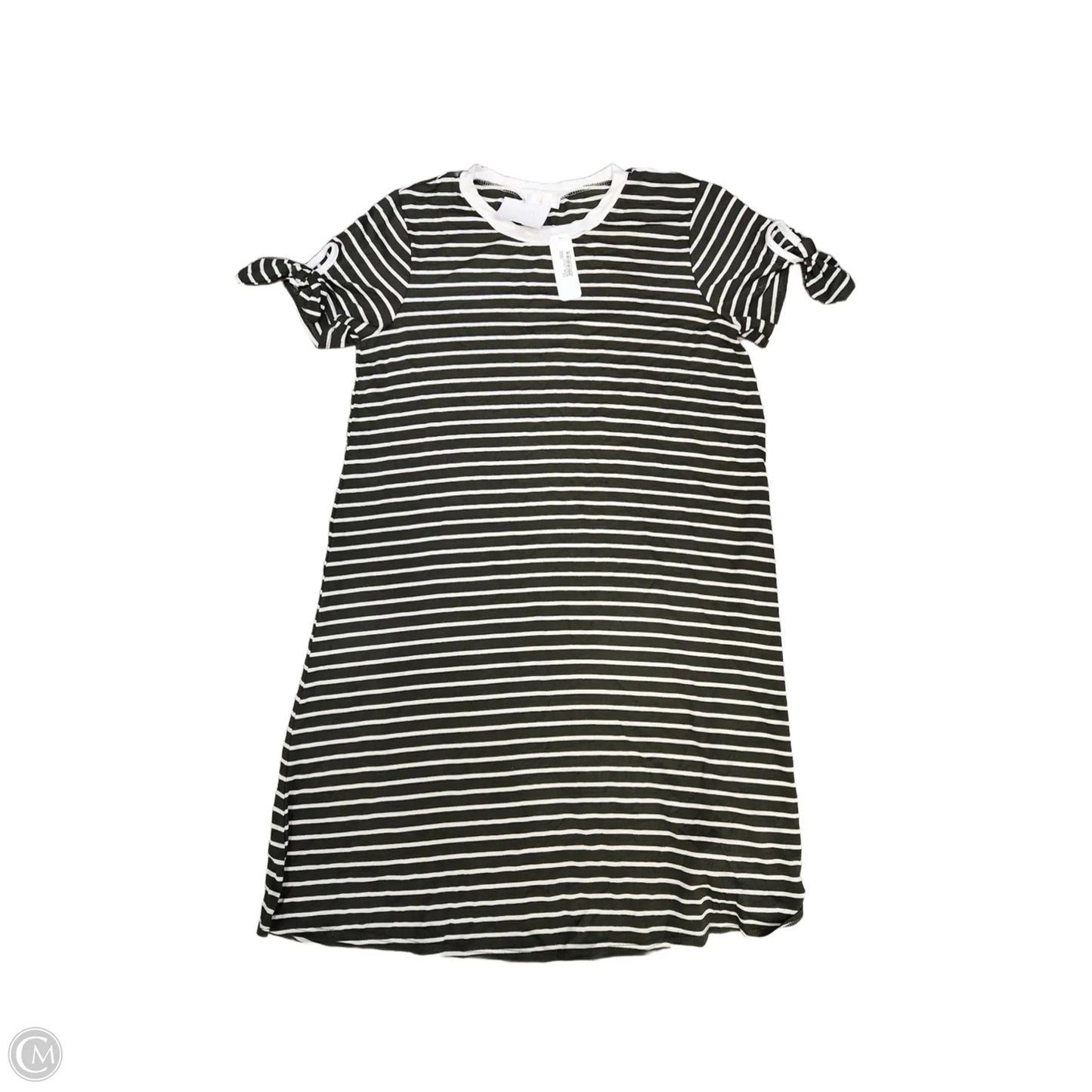 Dress Casual Midi By Cato In Green & White, Size: S