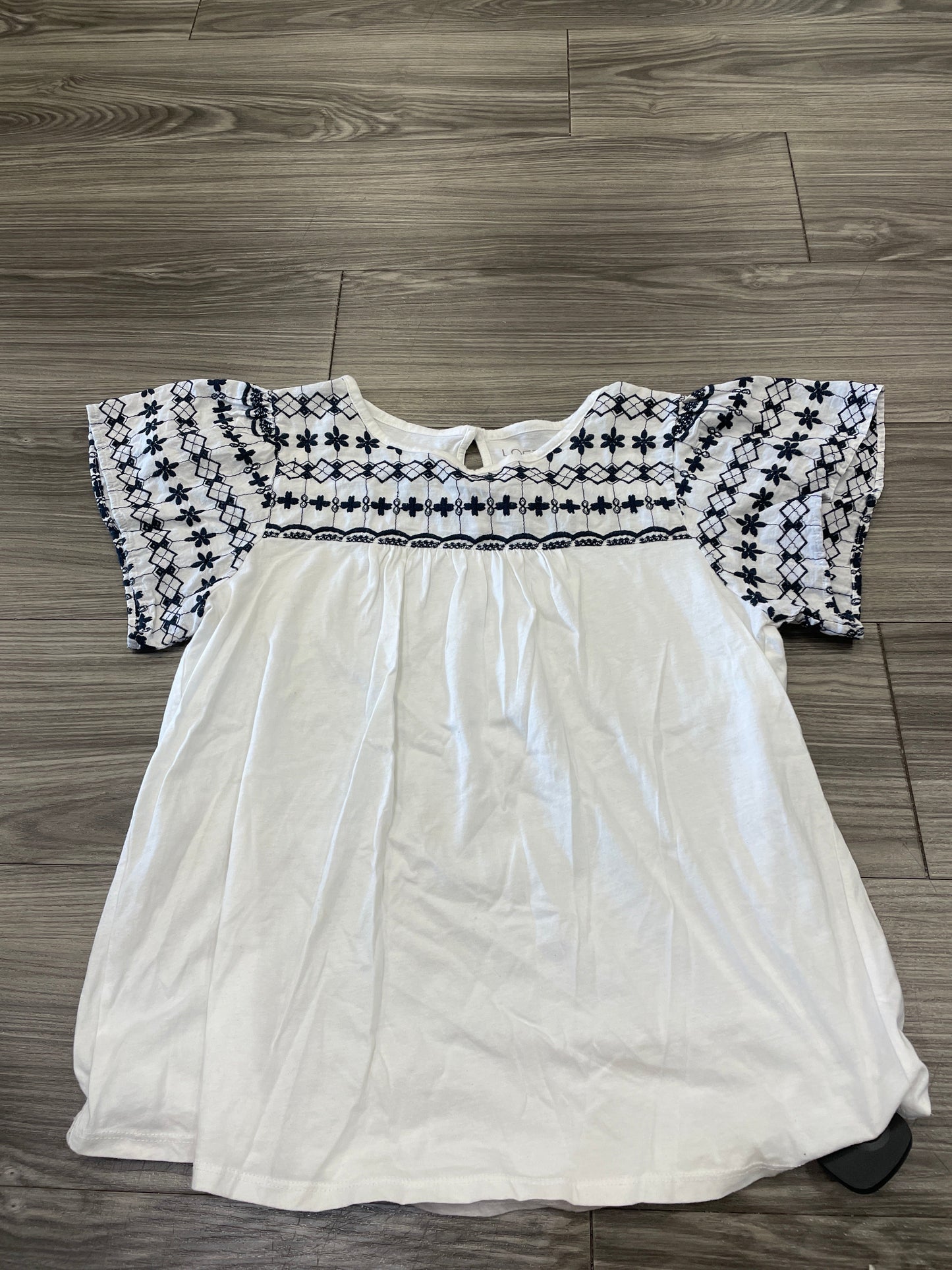 Top Short Sleeve By Loft Size: Xs