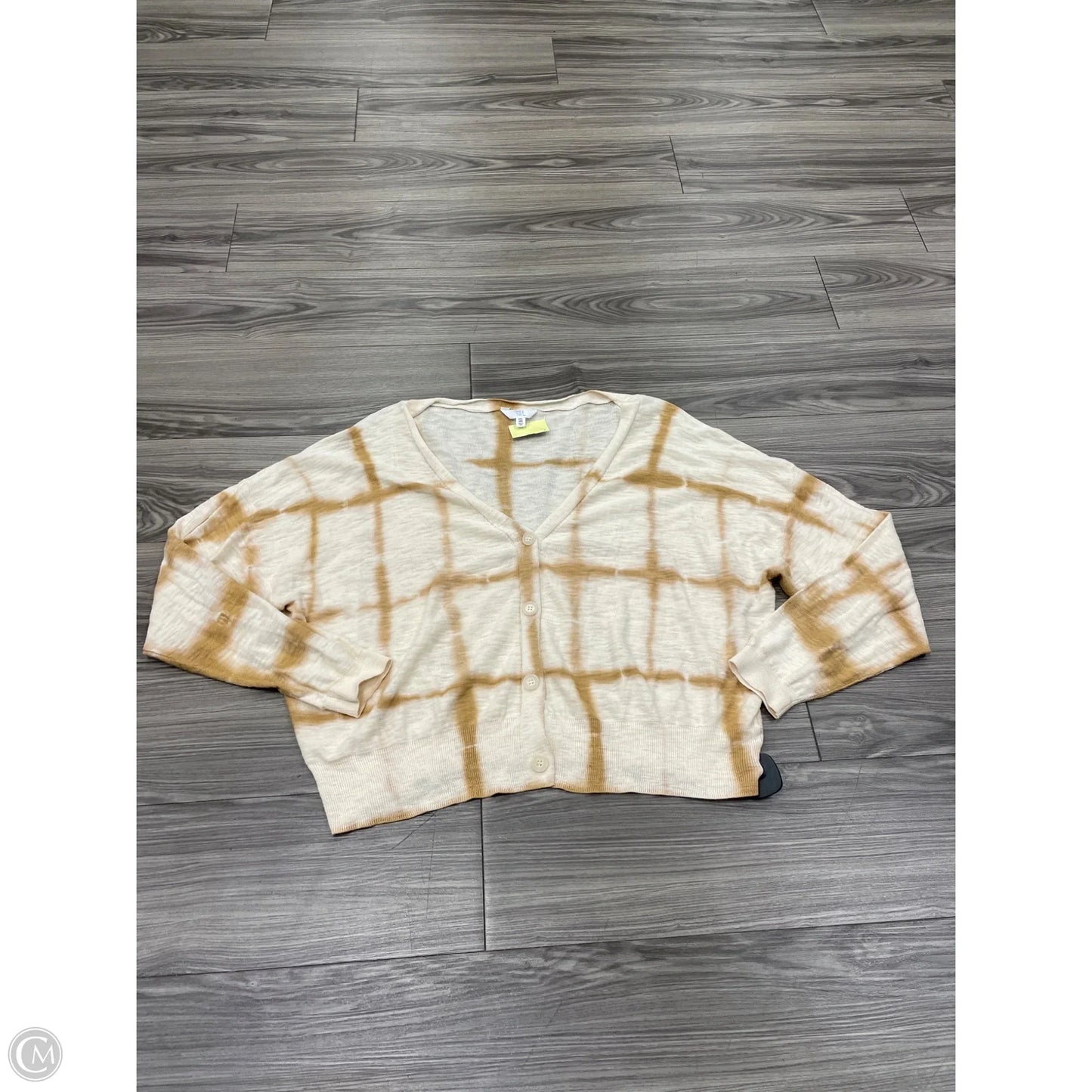 Bolero By Time And Tru In Cream & Tan, Size: 2x