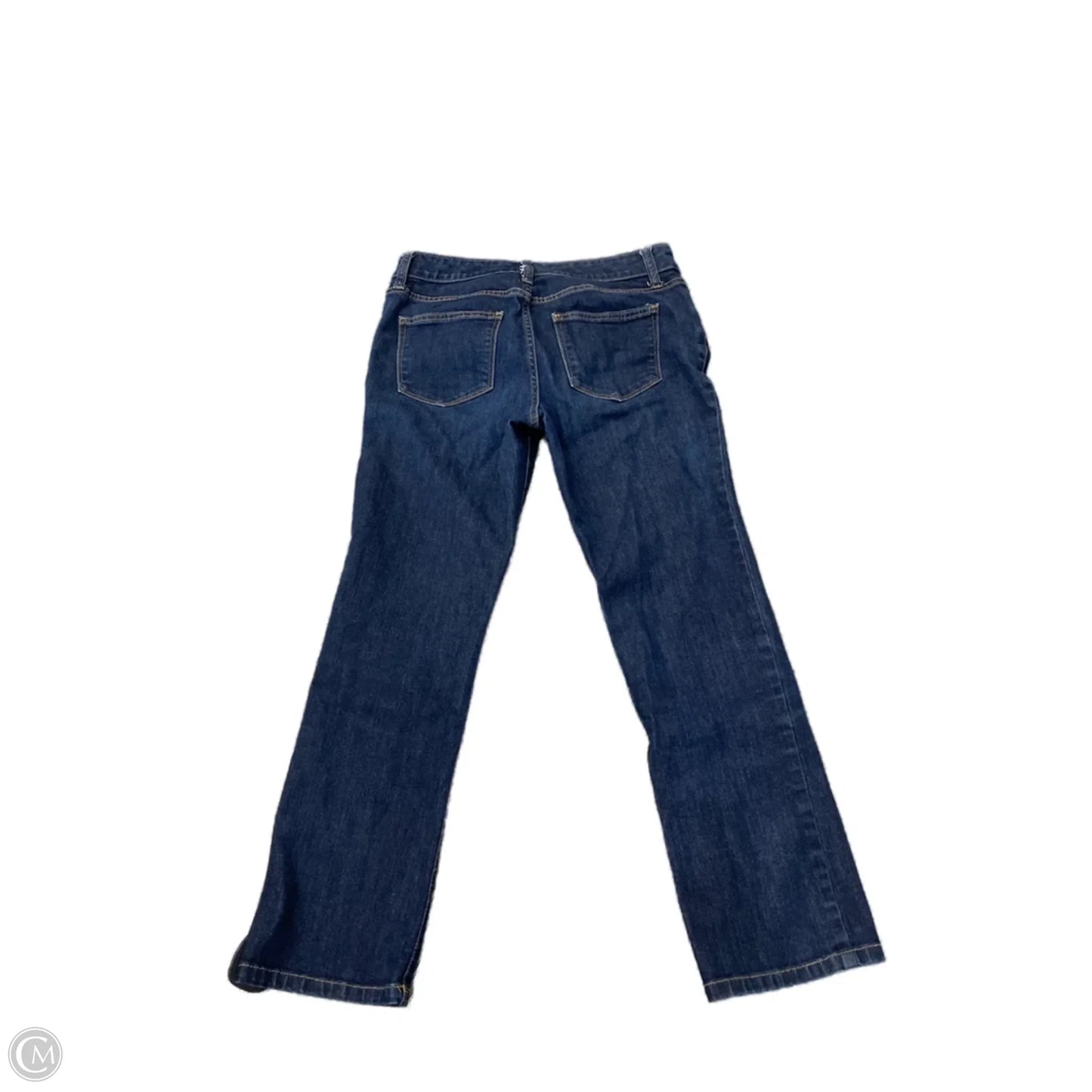 Jeans Straight By St Johns Bay In Blue Denim, Size: 4p
