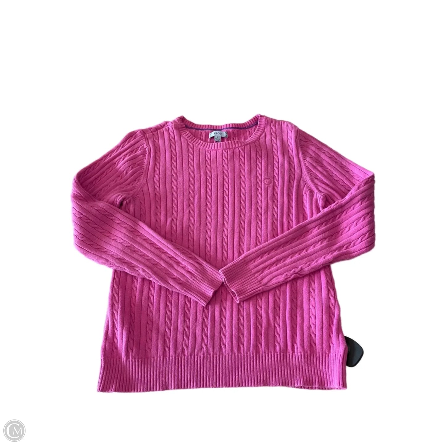 Sweater By Izod In Pink, Size: L