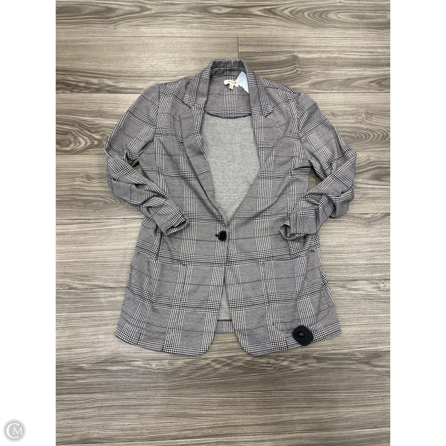 Blazer By Max Studio In Black & White, Size: L