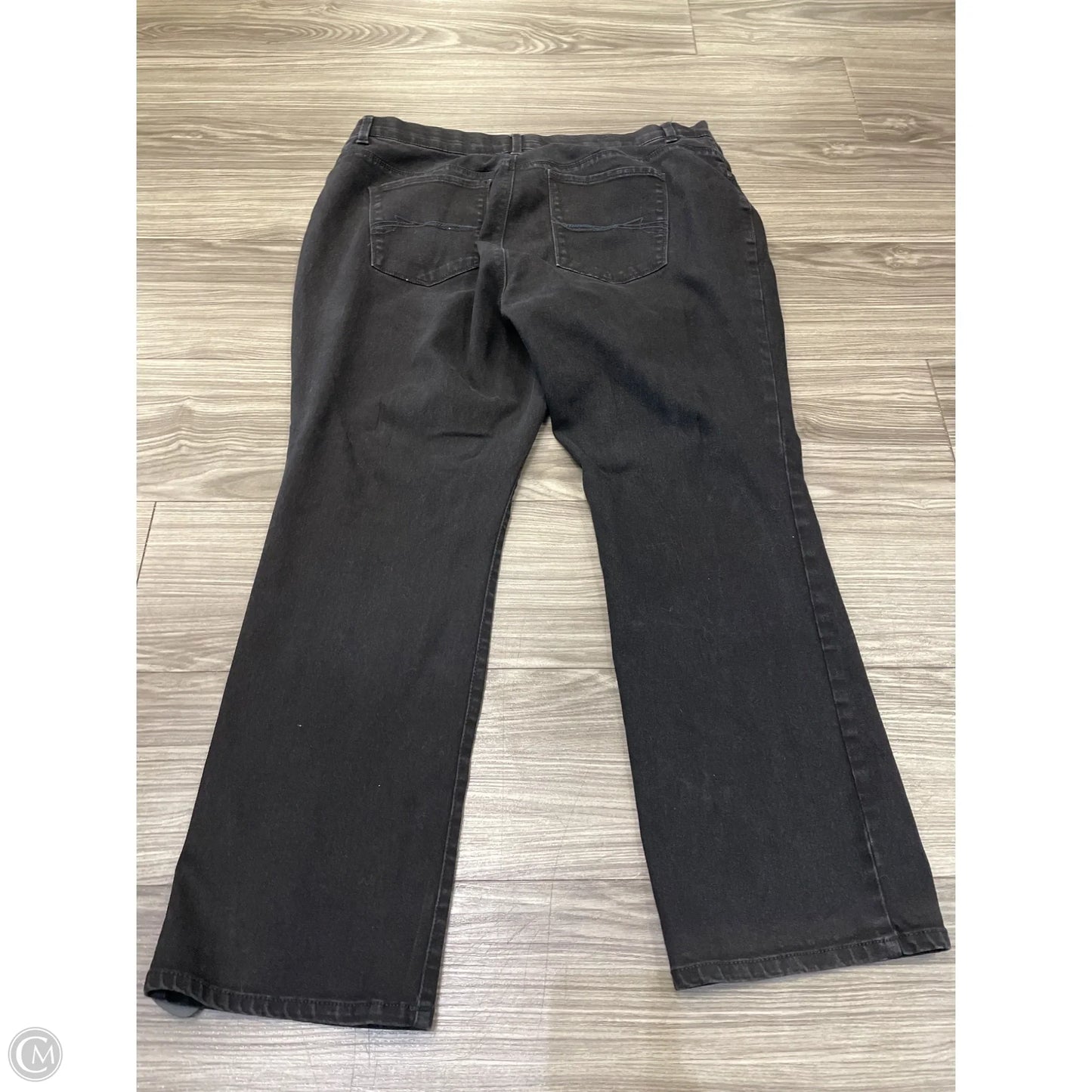 Jeans Boot Cut By Gloria Vanderbilt In Black, Size: 16