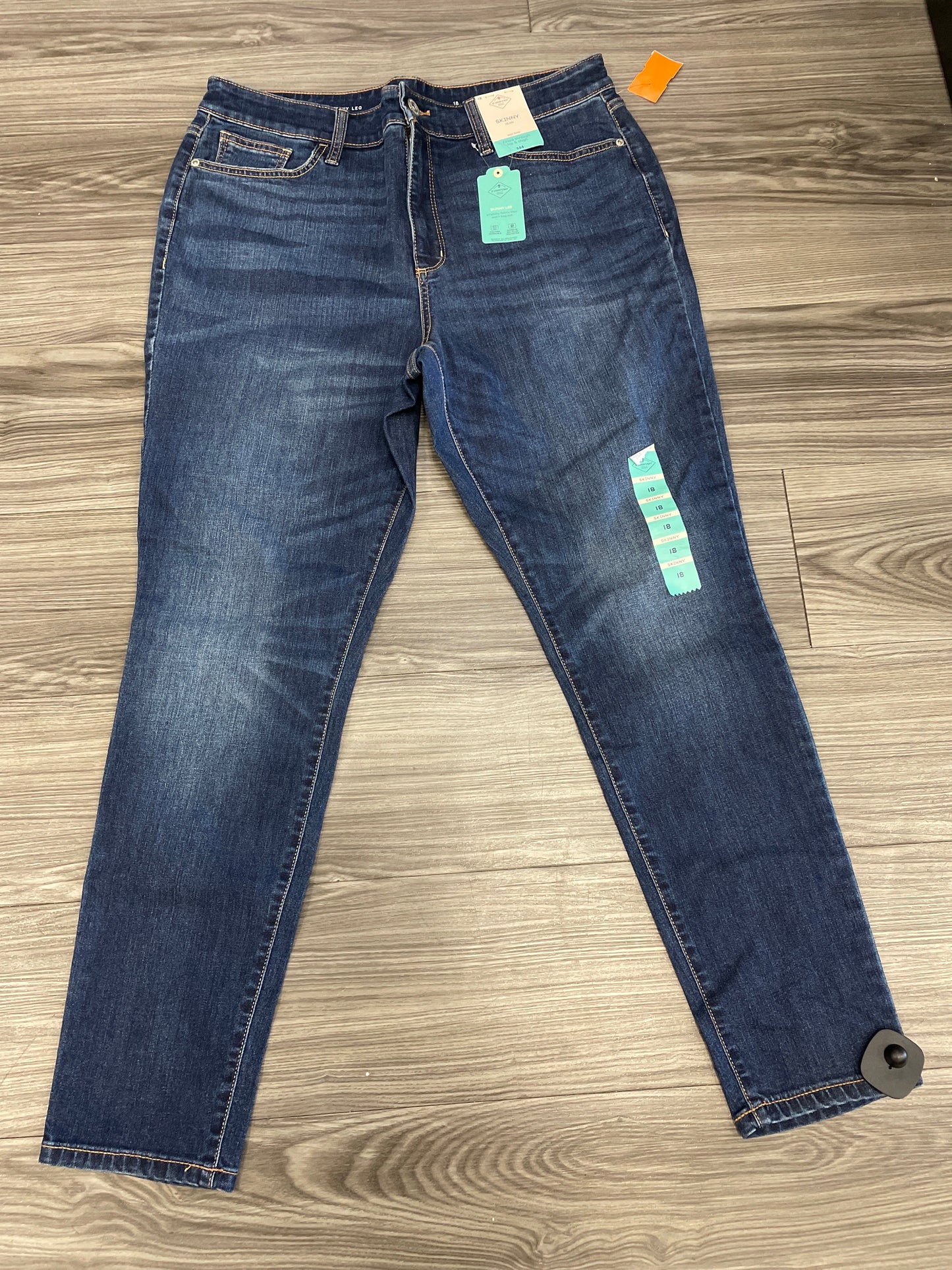 Jeans Skinny By St Johns Bay Size: 18