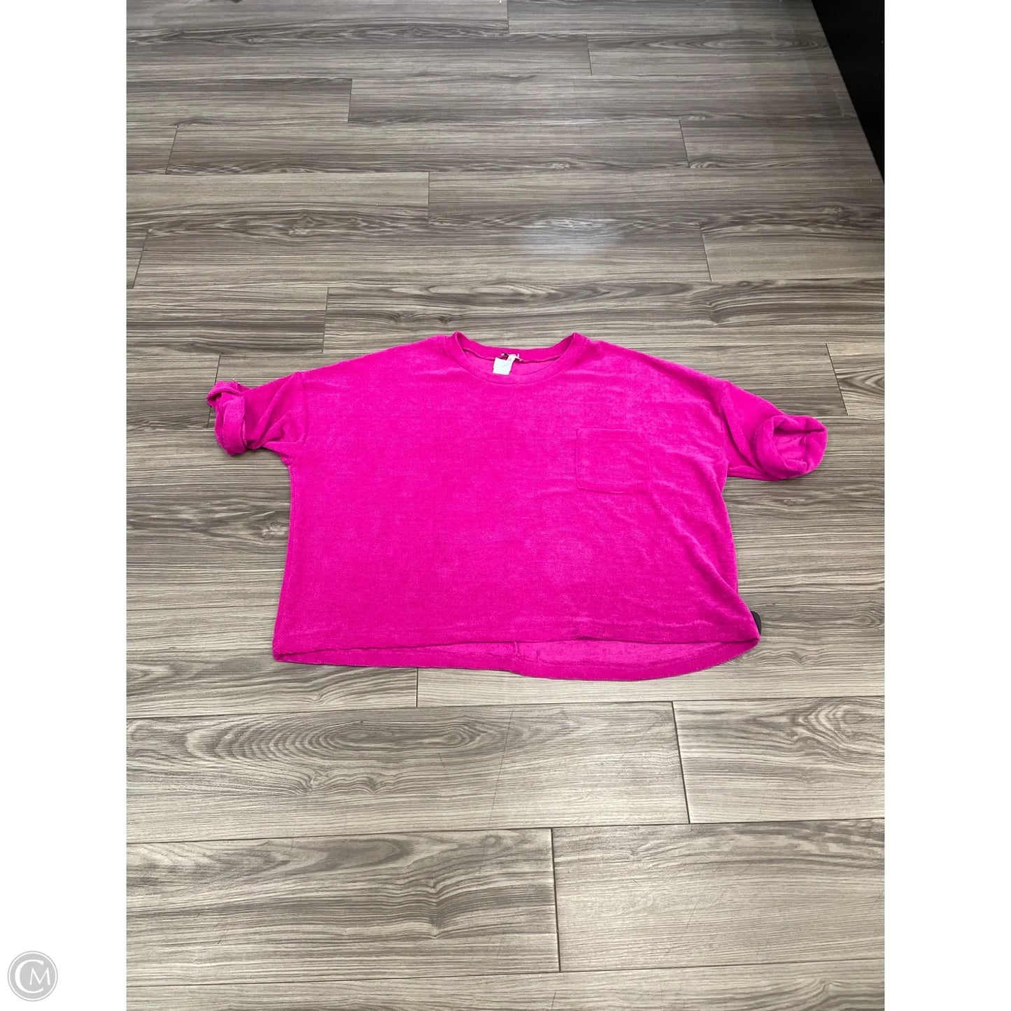 Top Long Sleeve By White Birch In Pink, Size: L