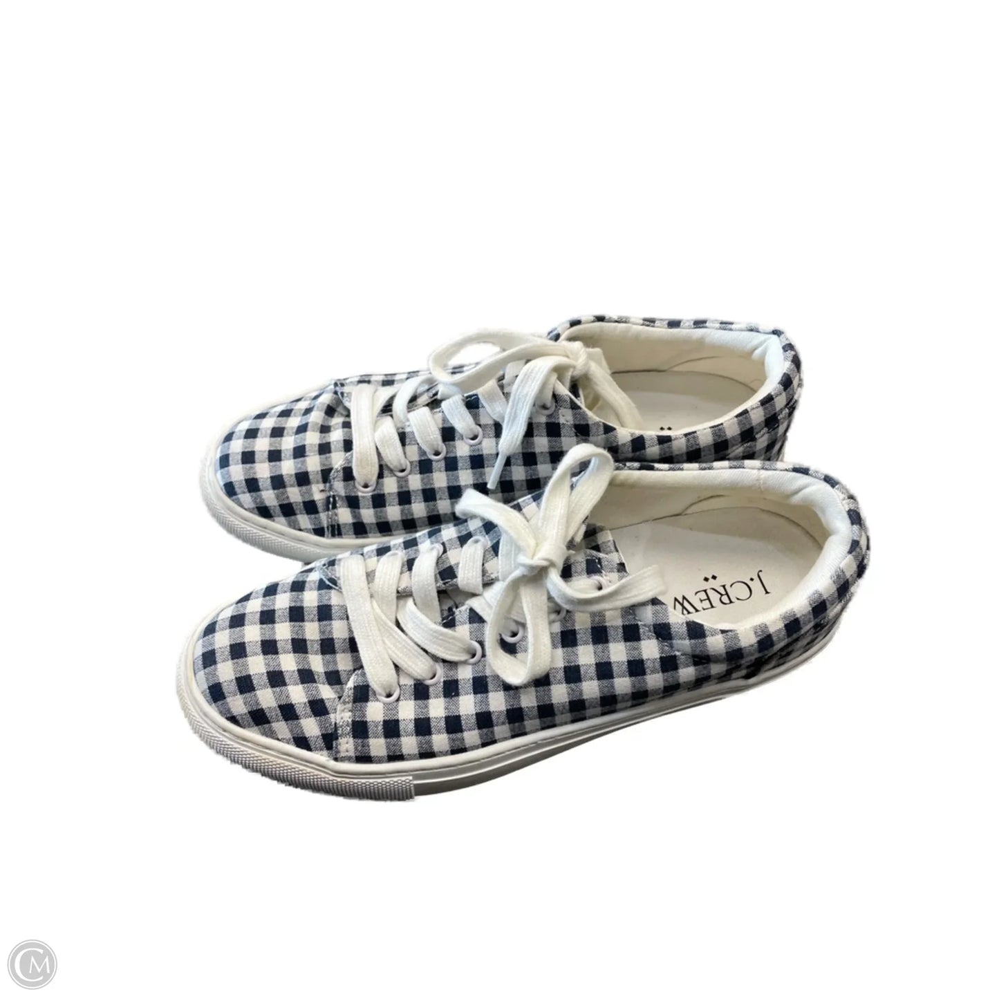 Shoes Sneakers By J. Crew In Plaid Pattern, Size: 6