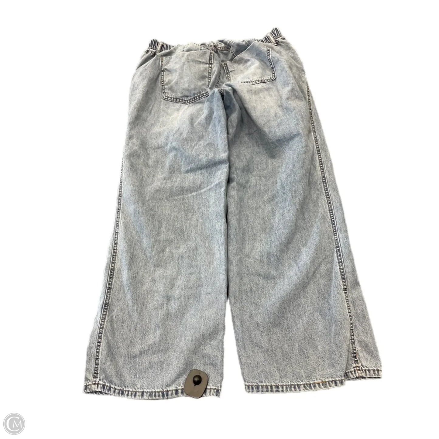 Jeans Wide Leg By Vanilla Star In Blue Denim, Size: 1x