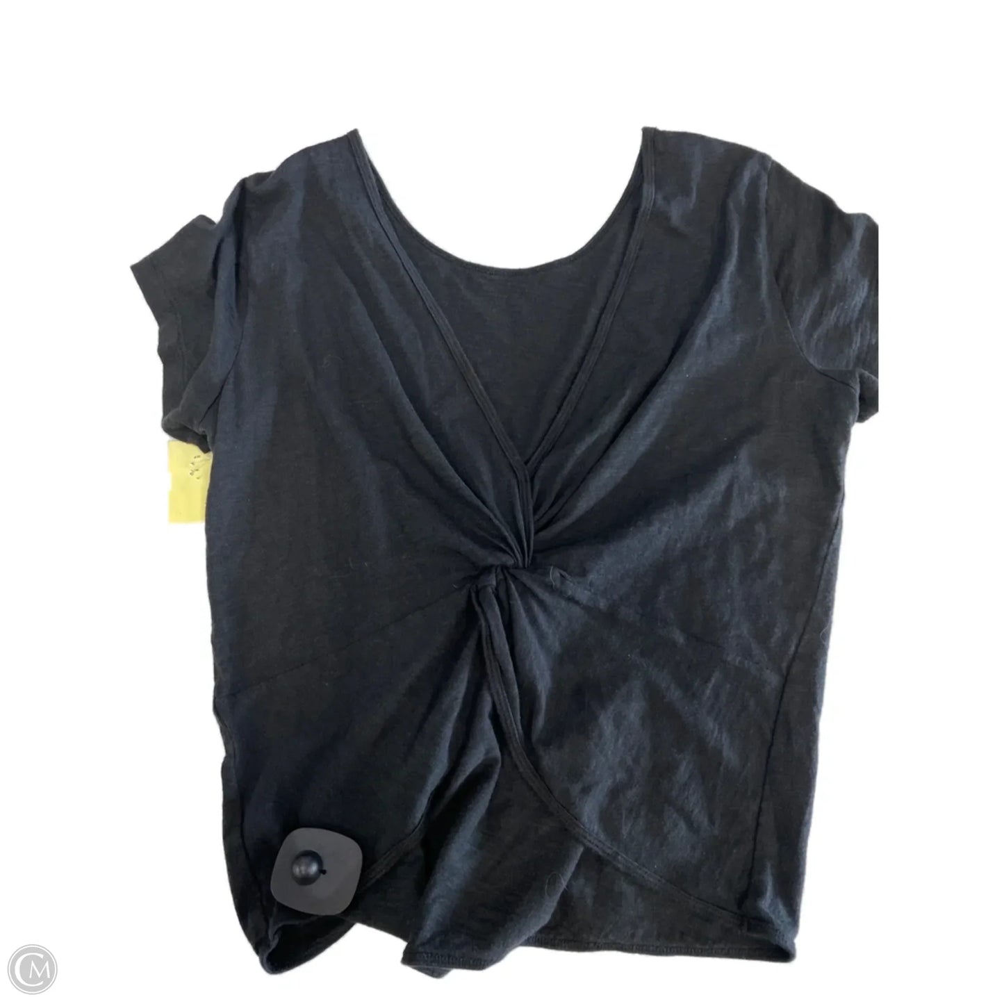 Top Short Sleeve Basic By Abercrombie And Fitch In Black, Size: M