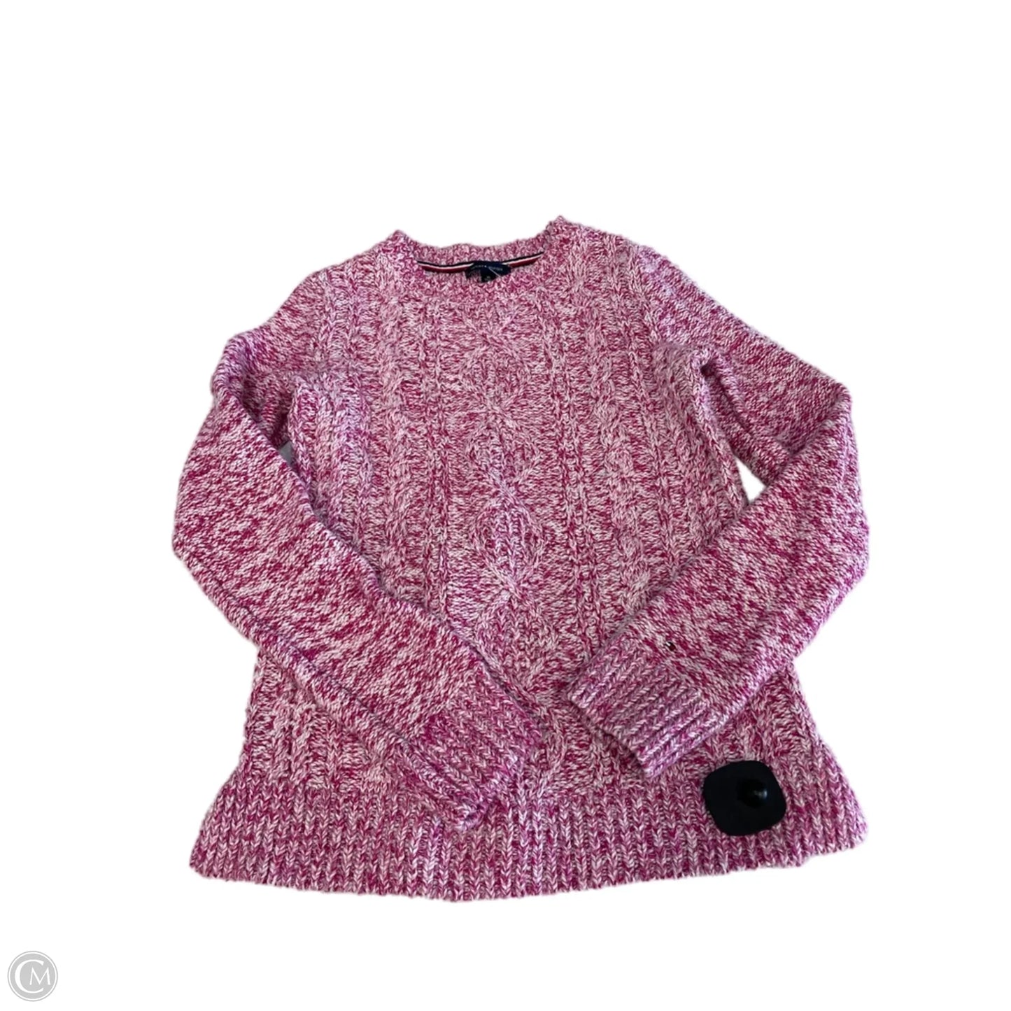 Sweater By Tommy Hilfiger In Pink, Size: Xs