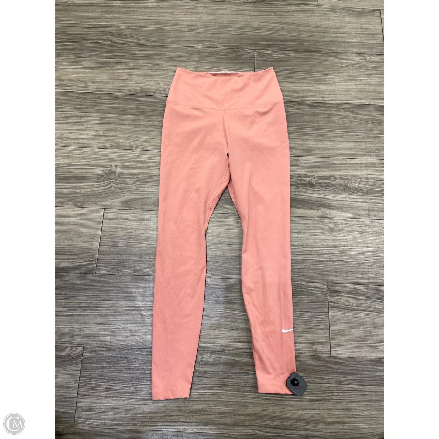 Athletic Leggings By Nike In Pink, Size: S