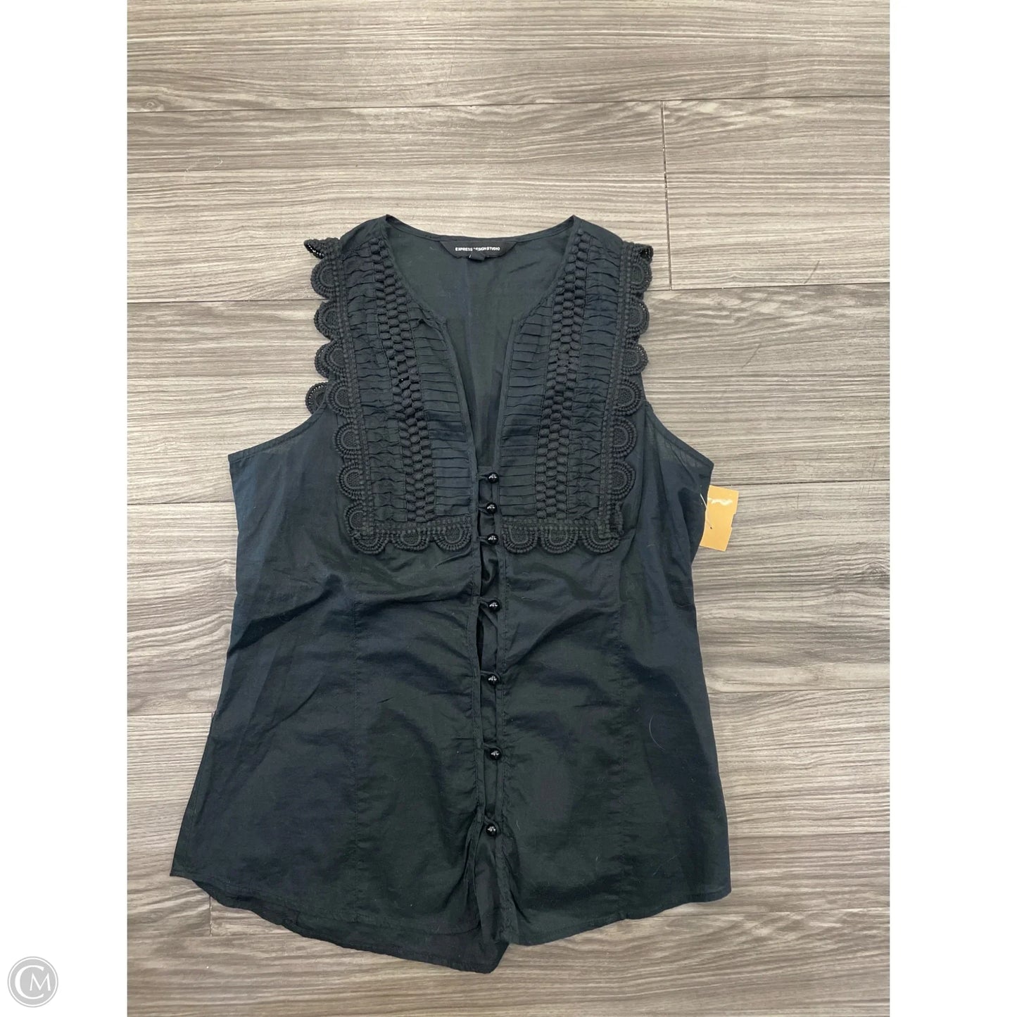 Tank Top By Express In Black, Size: M