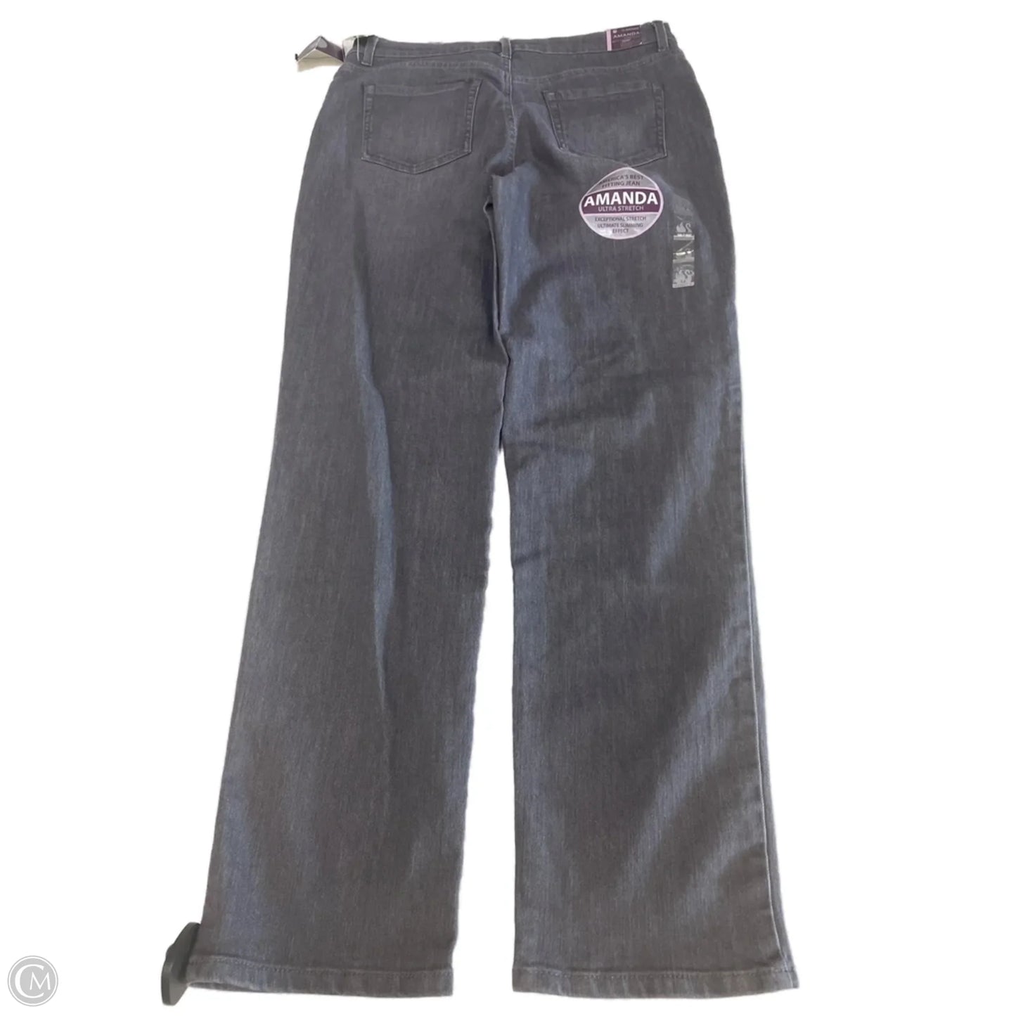 Jeans Skinny By Gloria Vanderbilt In Grey, Size: 12