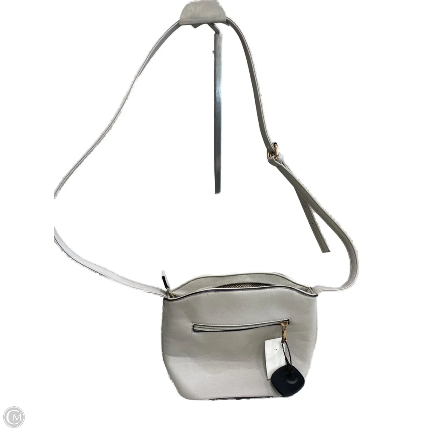 Crossbody Leather By Clothes Mentor, Size: Medium