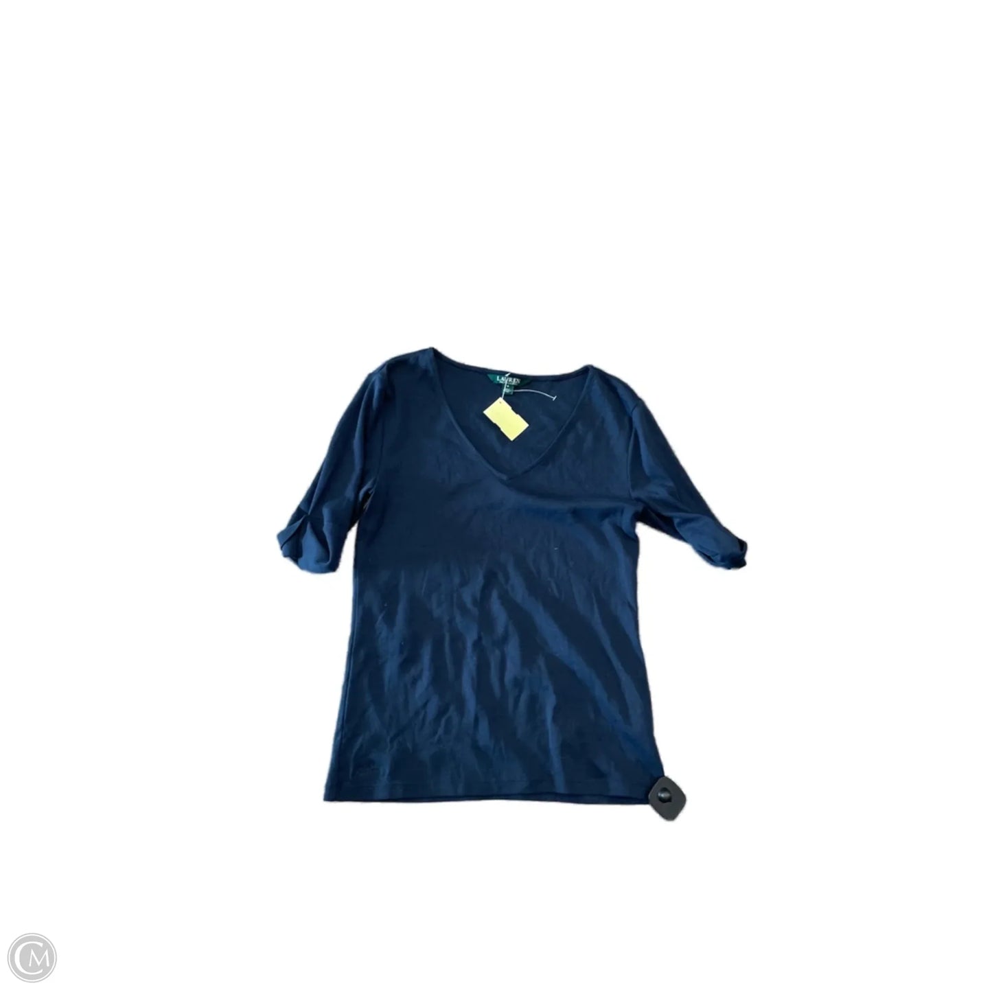 Top Long Sleeve By Ralph Lauren In Navy, Size: S