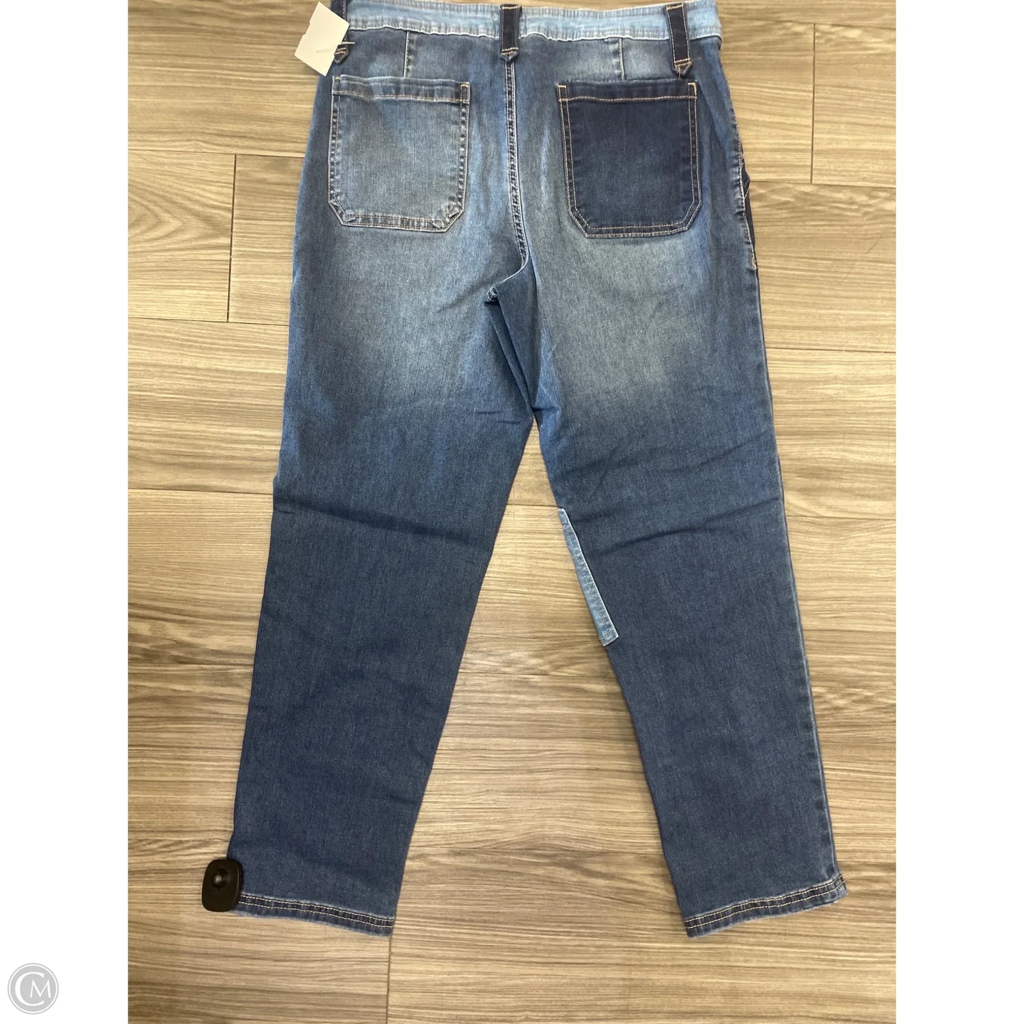 Jeans Straight By Time And Tru In Blue, Size: 12