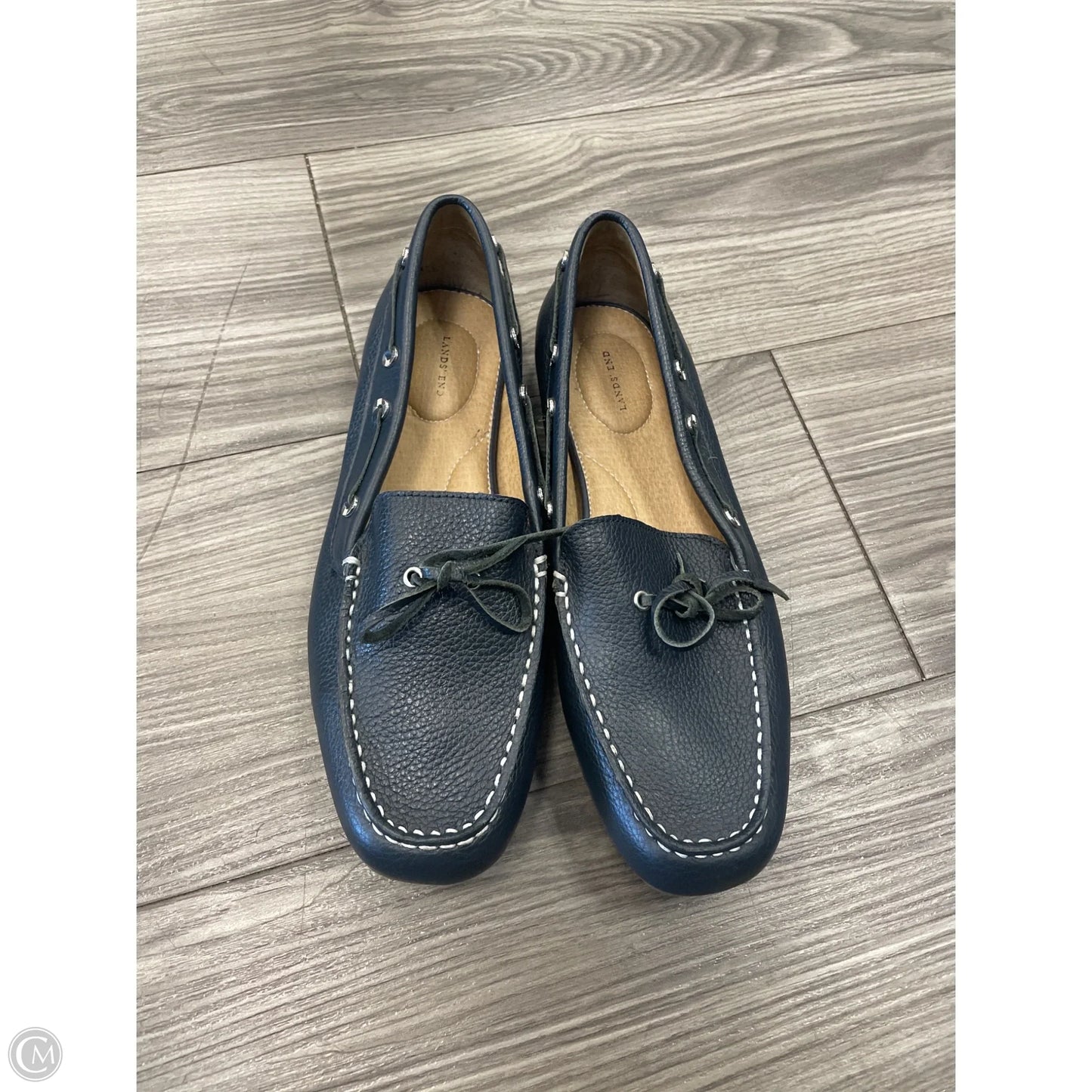 Shoes Flats By Lands End In Navy, Size: 9.5