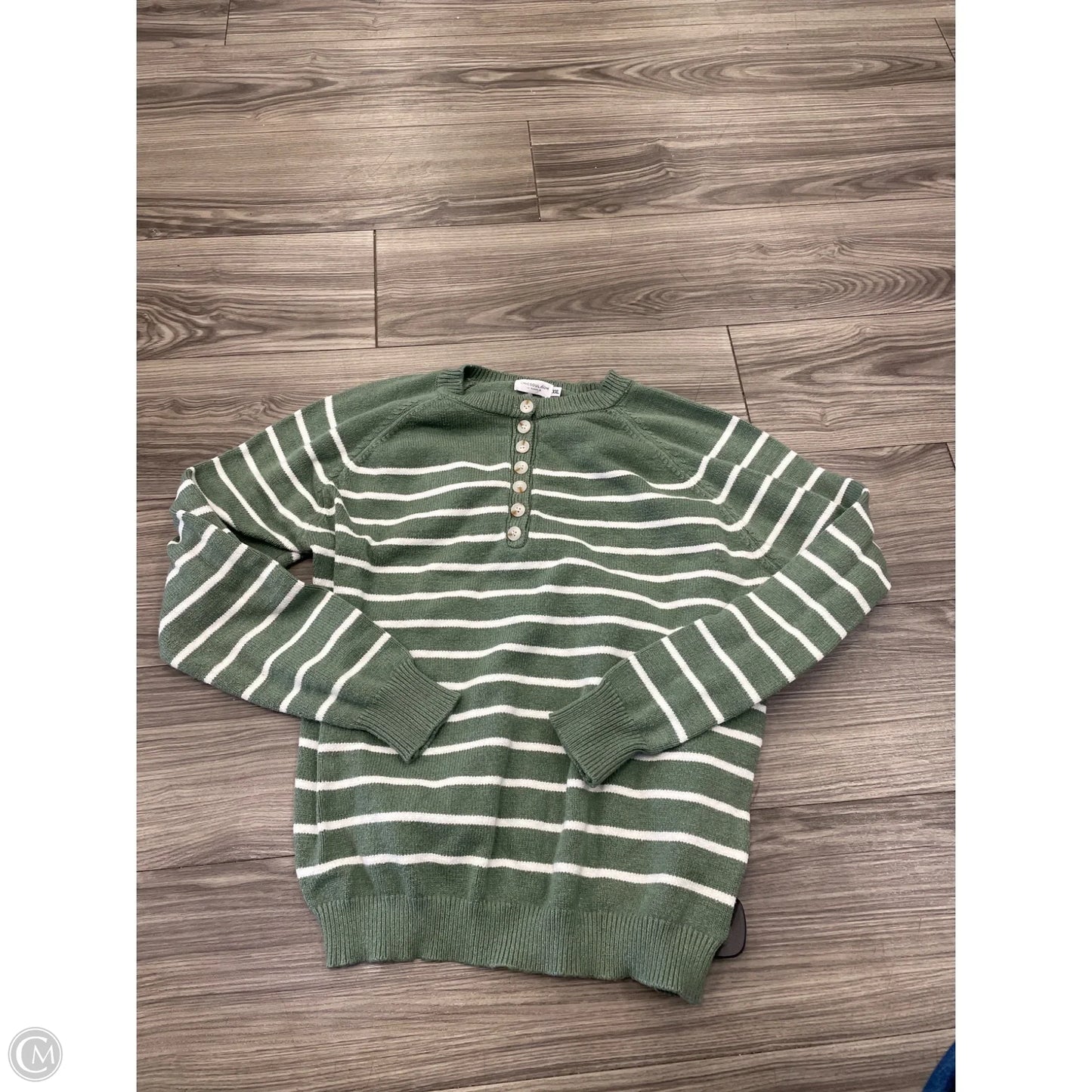Sweater By Chicsoul In Green, Size: Xxl