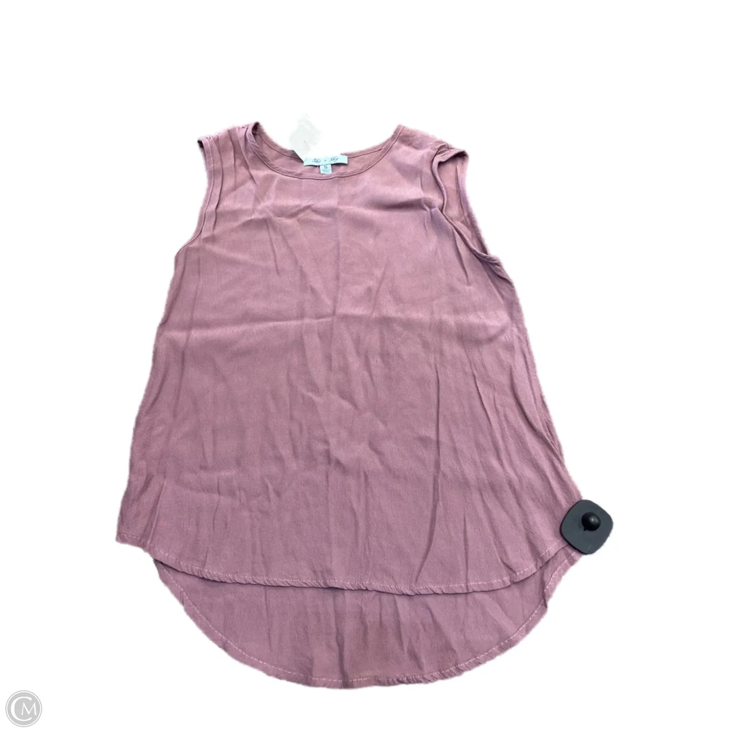 Tank Top By She + Sky In Purple, Size: S
