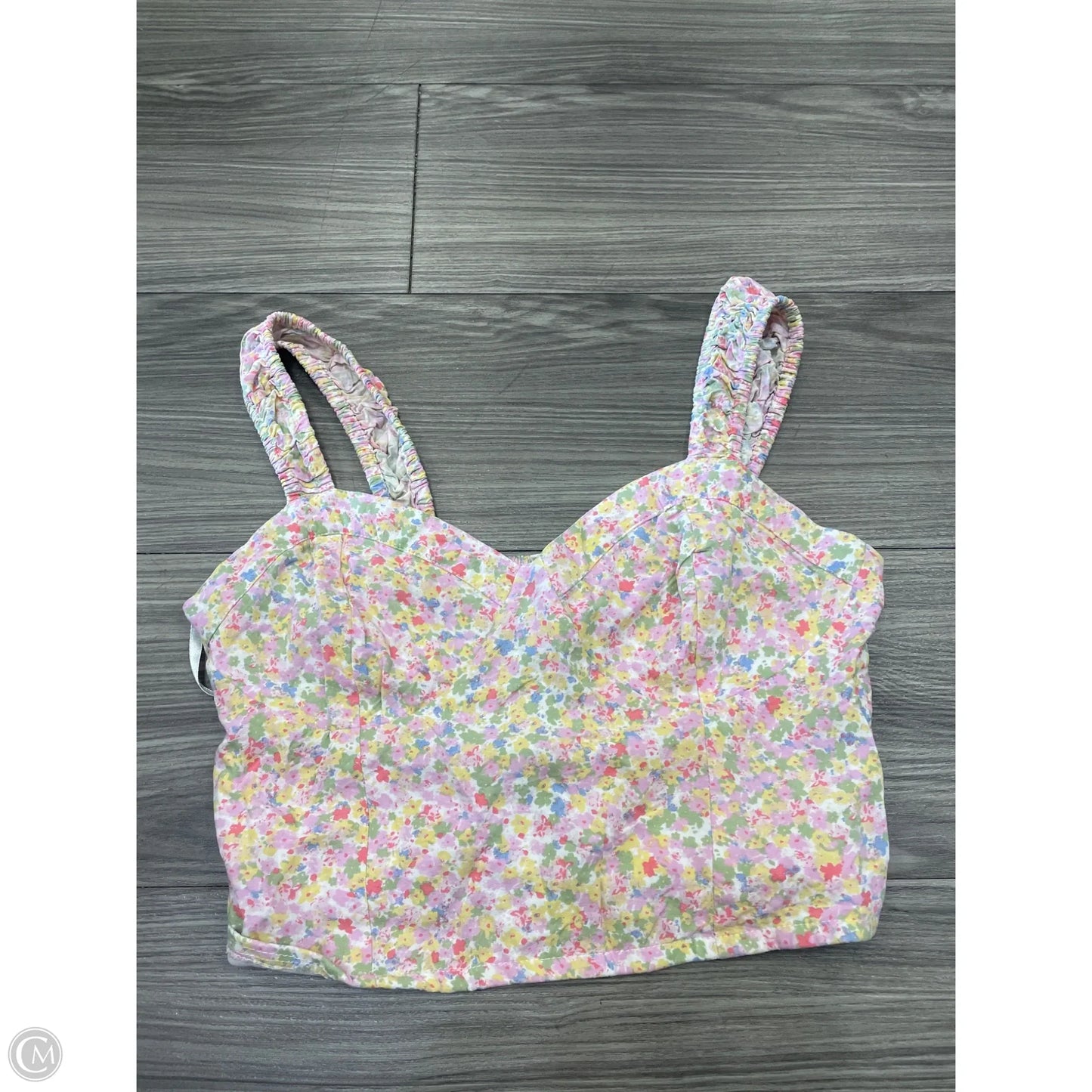 Tank Top By Japna In Floral Print, Size: M