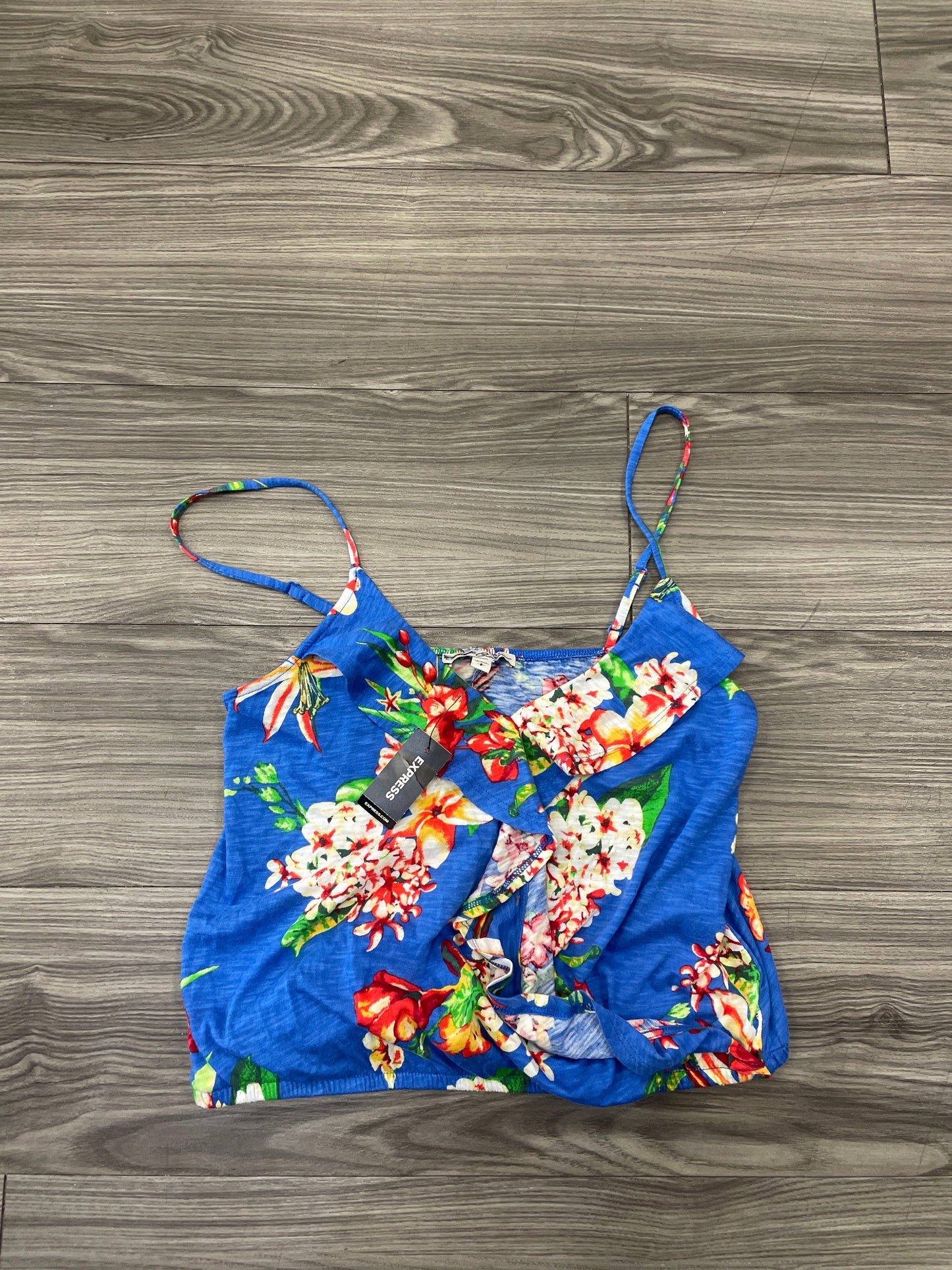 Tank Top By Express In Floral Print, Size: S